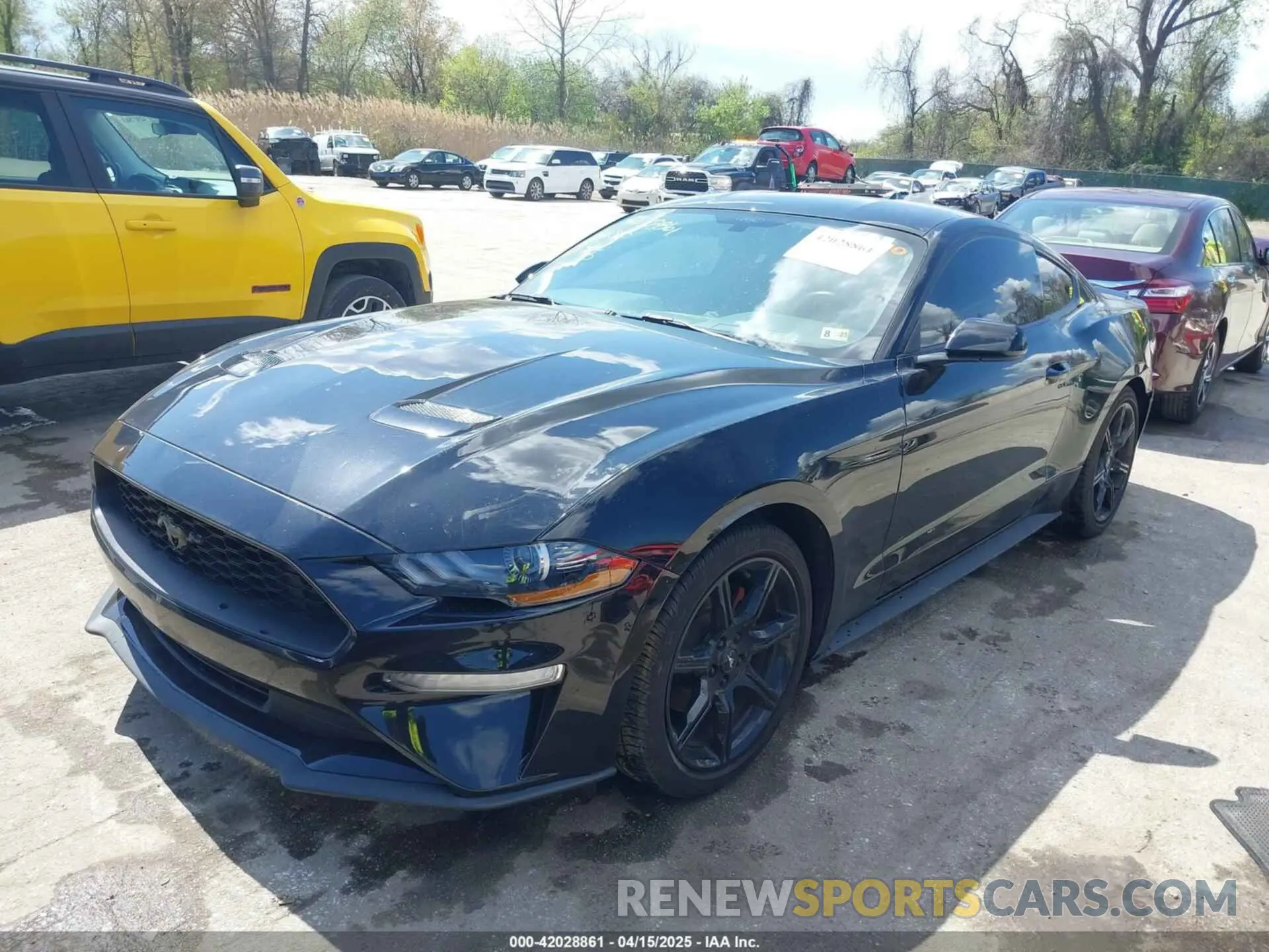 2 Photograph of a damaged car 1FA6P8TH7L5169144 FORD MUSTANG 2020