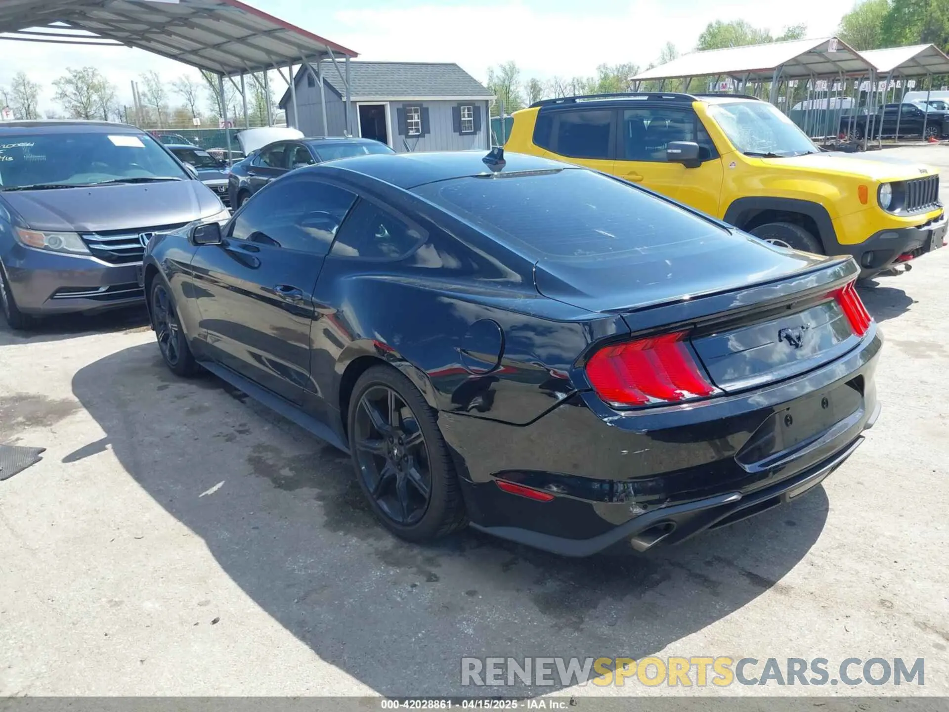 3 Photograph of a damaged car 1FA6P8TH7L5169144 FORD MUSTANG 2020