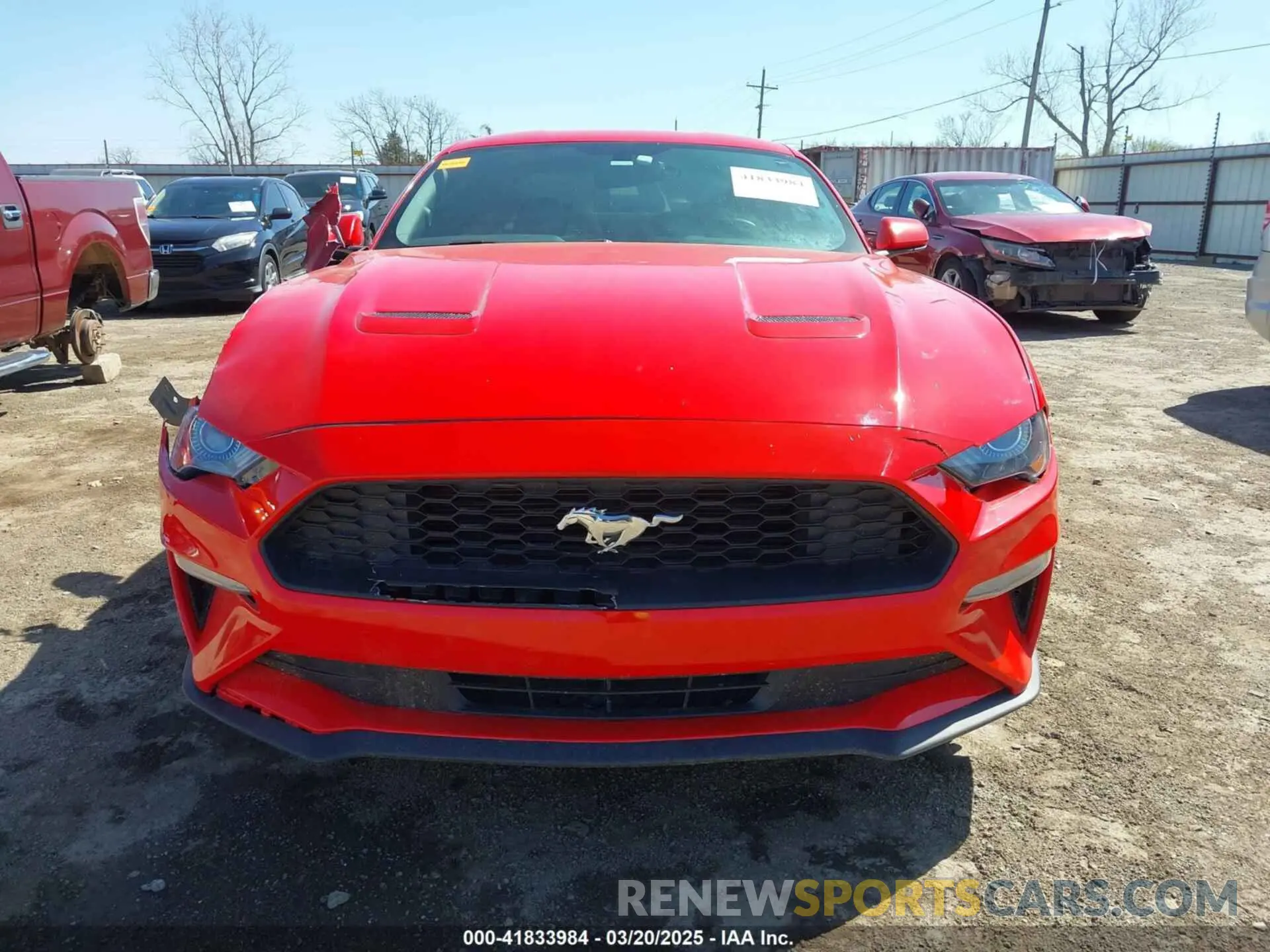 13 Photograph of a damaged car 1FA6P8TH8L5103492 FORD MUSTANG 2020