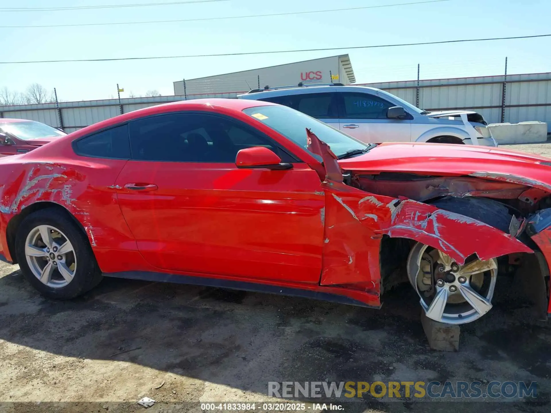 14 Photograph of a damaged car 1FA6P8TH8L5103492 FORD MUSTANG 2020