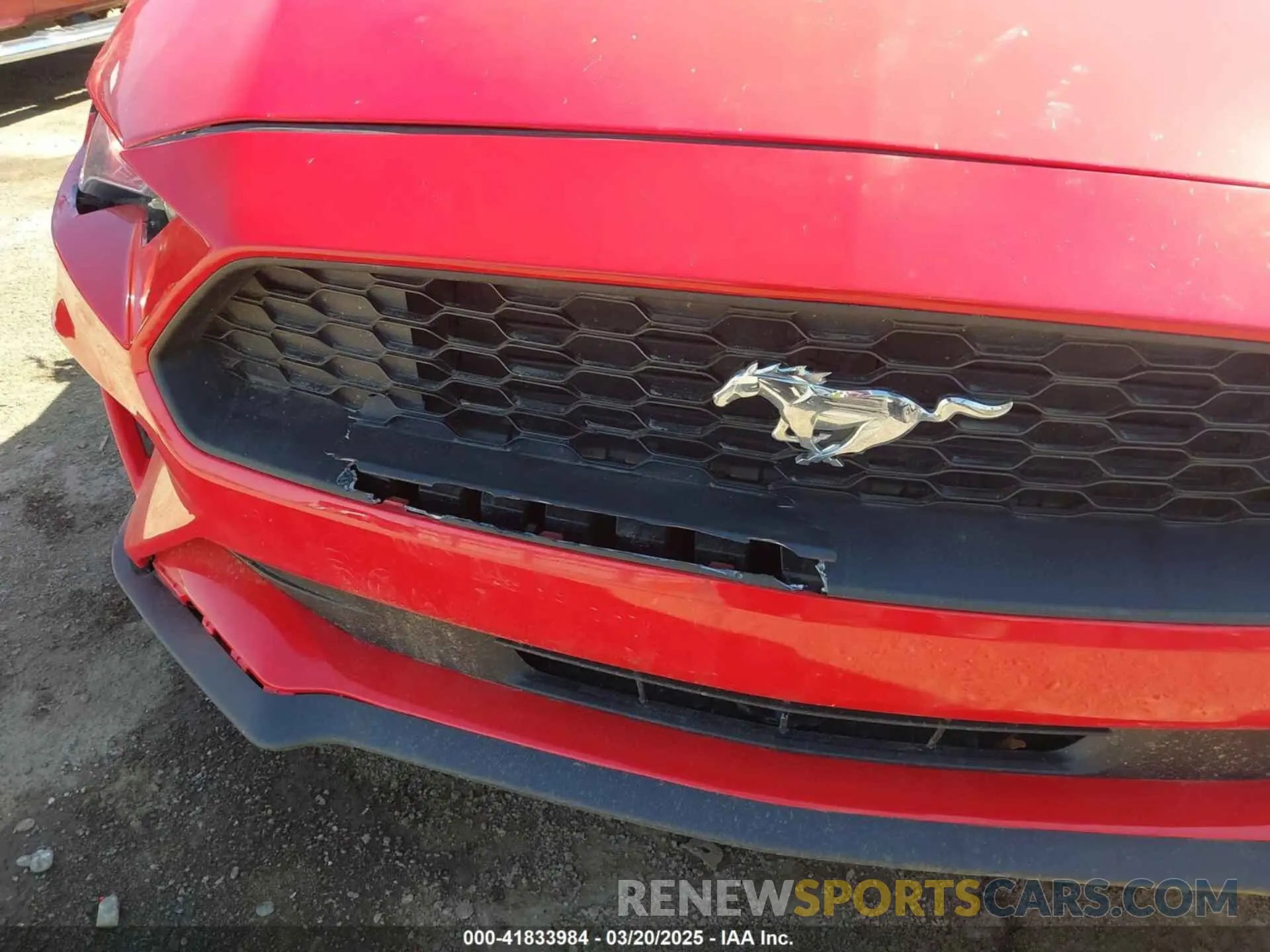 19 Photograph of a damaged car 1FA6P8TH8L5103492 FORD MUSTANG 2020