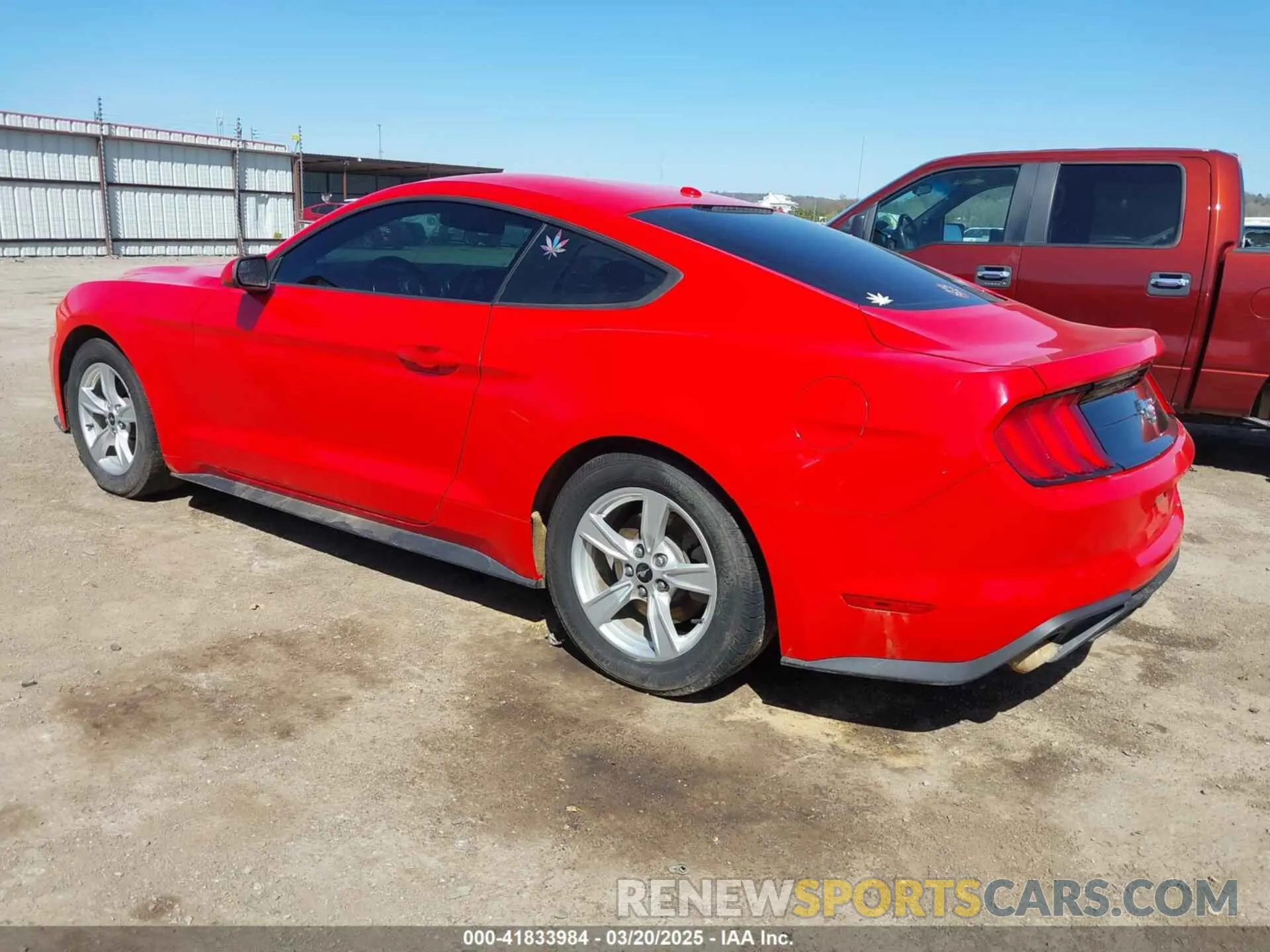 3 Photograph of a damaged car 1FA6P8TH8L5103492 FORD MUSTANG 2020