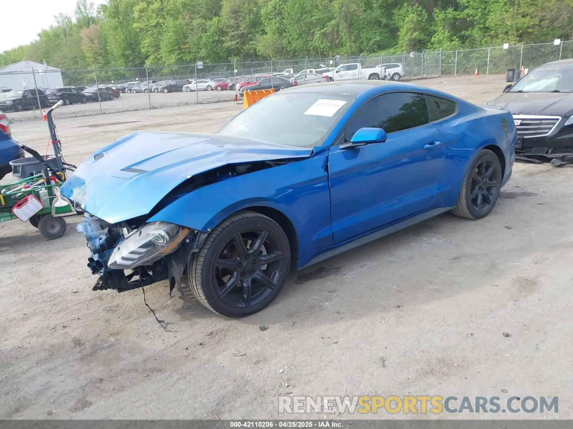 2 Photograph of a damaged car 1FA6P8TH8L5113987 FORD MUSTANG 2020