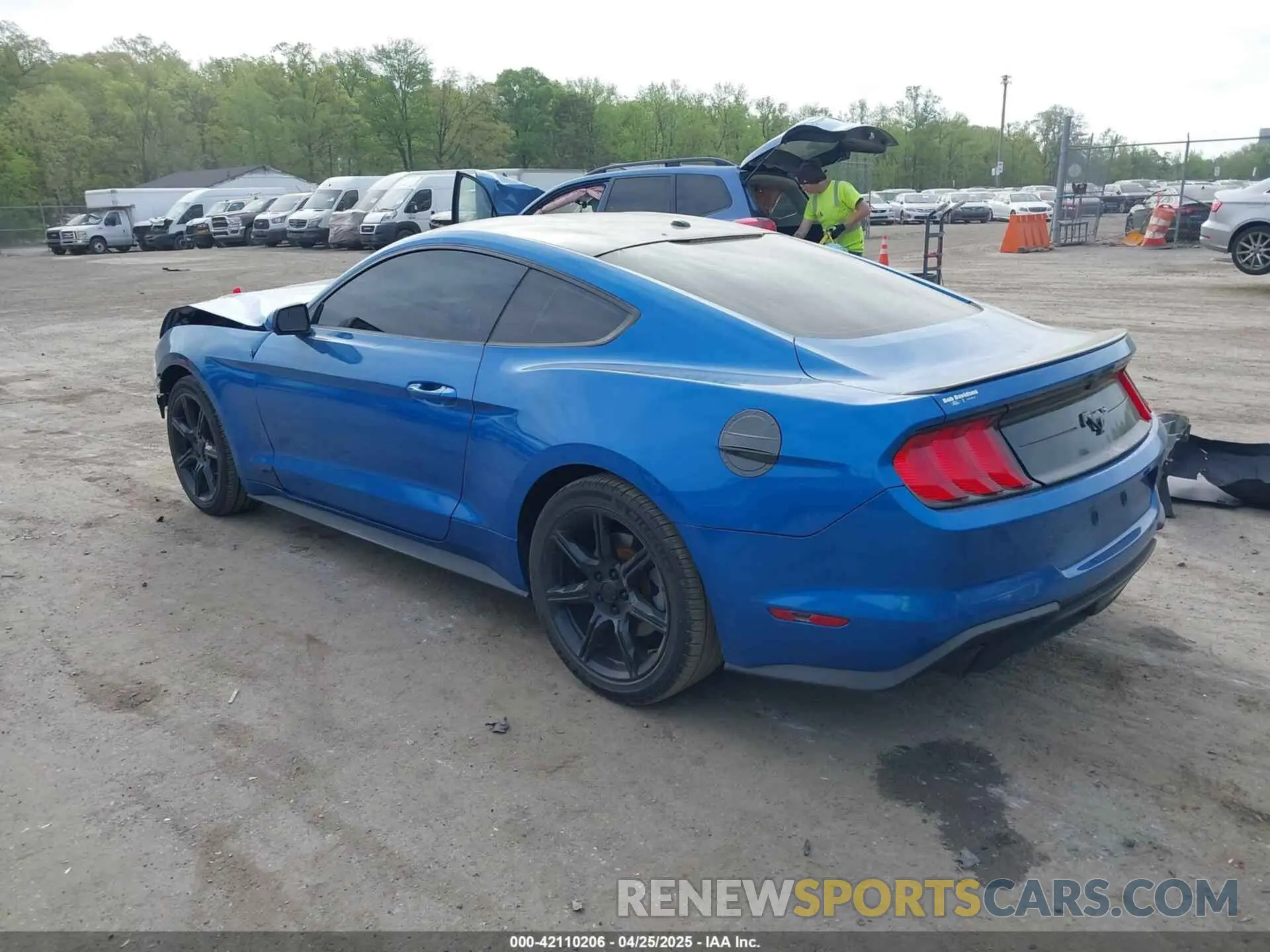 3 Photograph of a damaged car 1FA6P8TH8L5113987 FORD MUSTANG 2020
