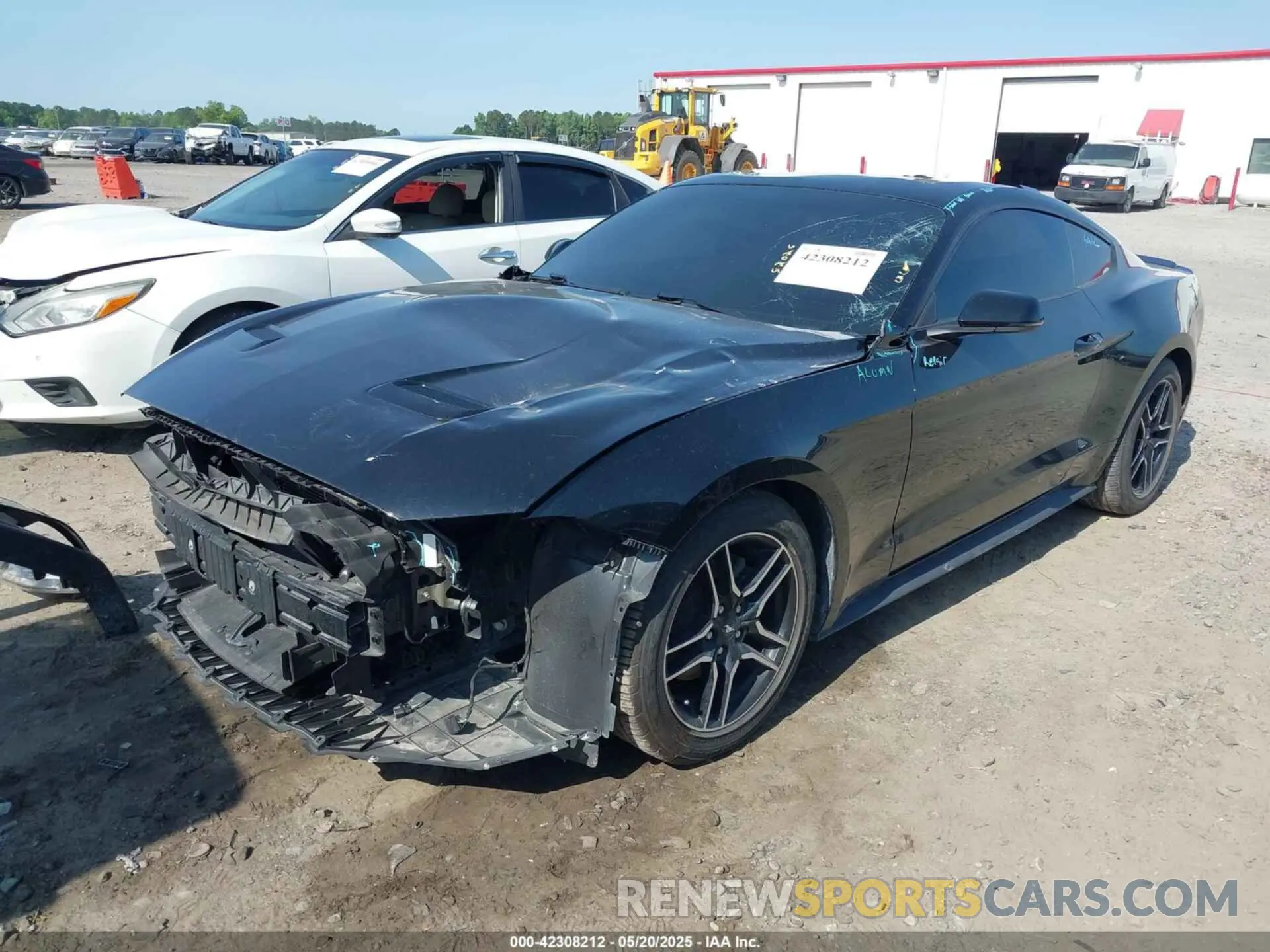 2 Photograph of a damaged car 1FA6P8TH8L5118039 FORD MUSTANG 2020
