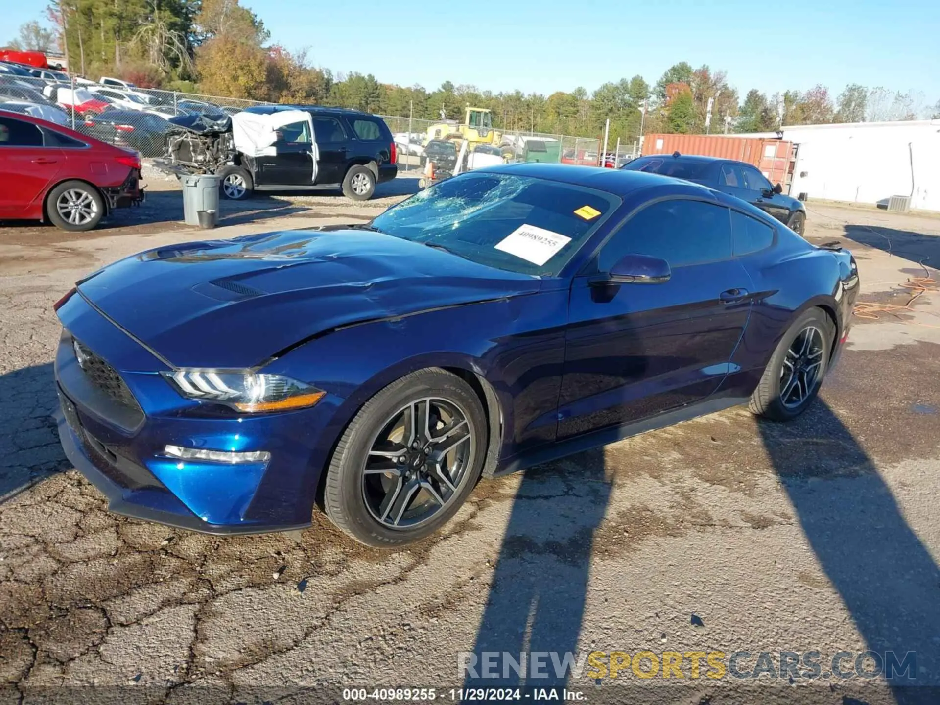 2 Photograph of a damaged car 1FA6P8TH8L5160002 FORD MUSTANG 2020