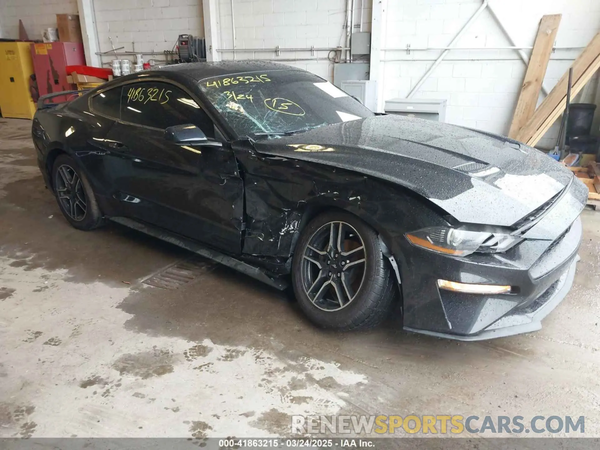1 Photograph of a damaged car 1FA6P8TH8L5171016 FORD MUSTANG 2020