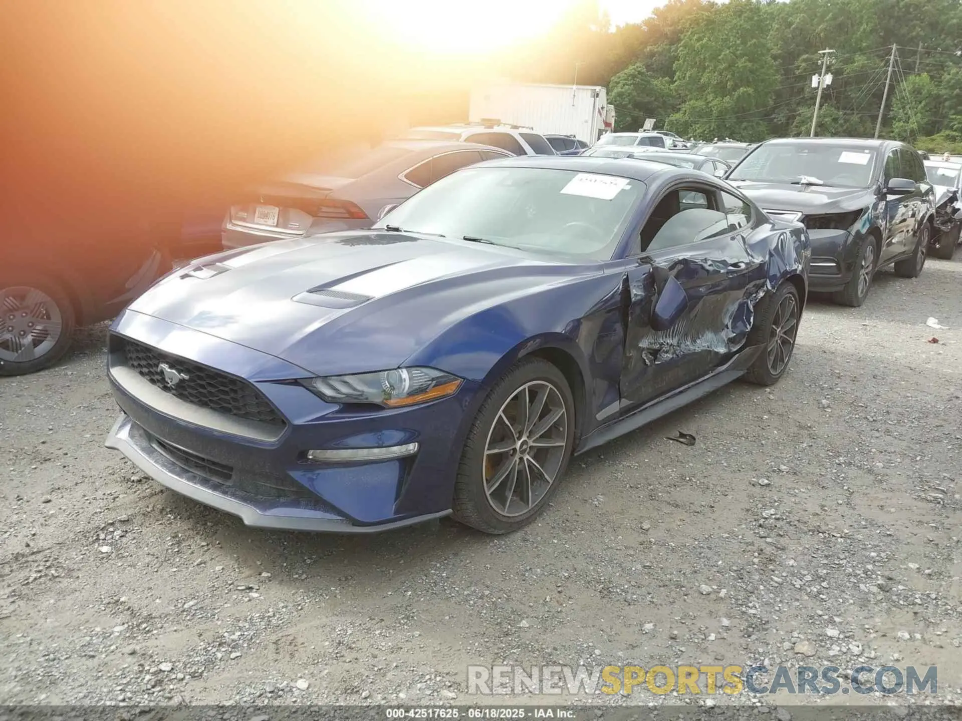2 Photograph of a damaged car 1FA6P8TH8L5175177 FORD MUSTANG 2020