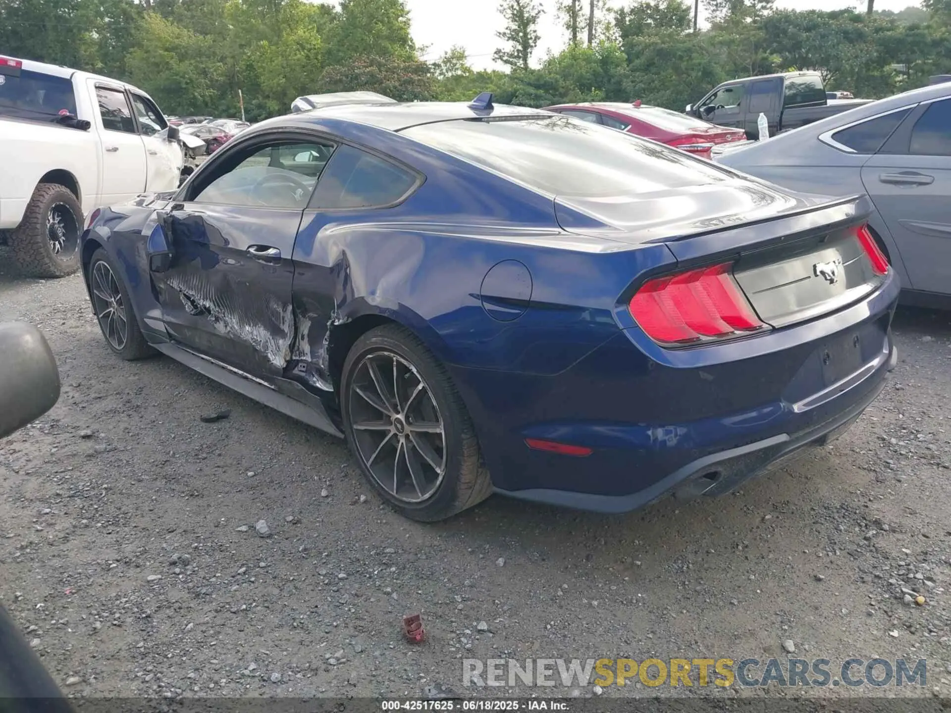 3 Photograph of a damaged car 1FA6P8TH8L5175177 FORD MUSTANG 2020