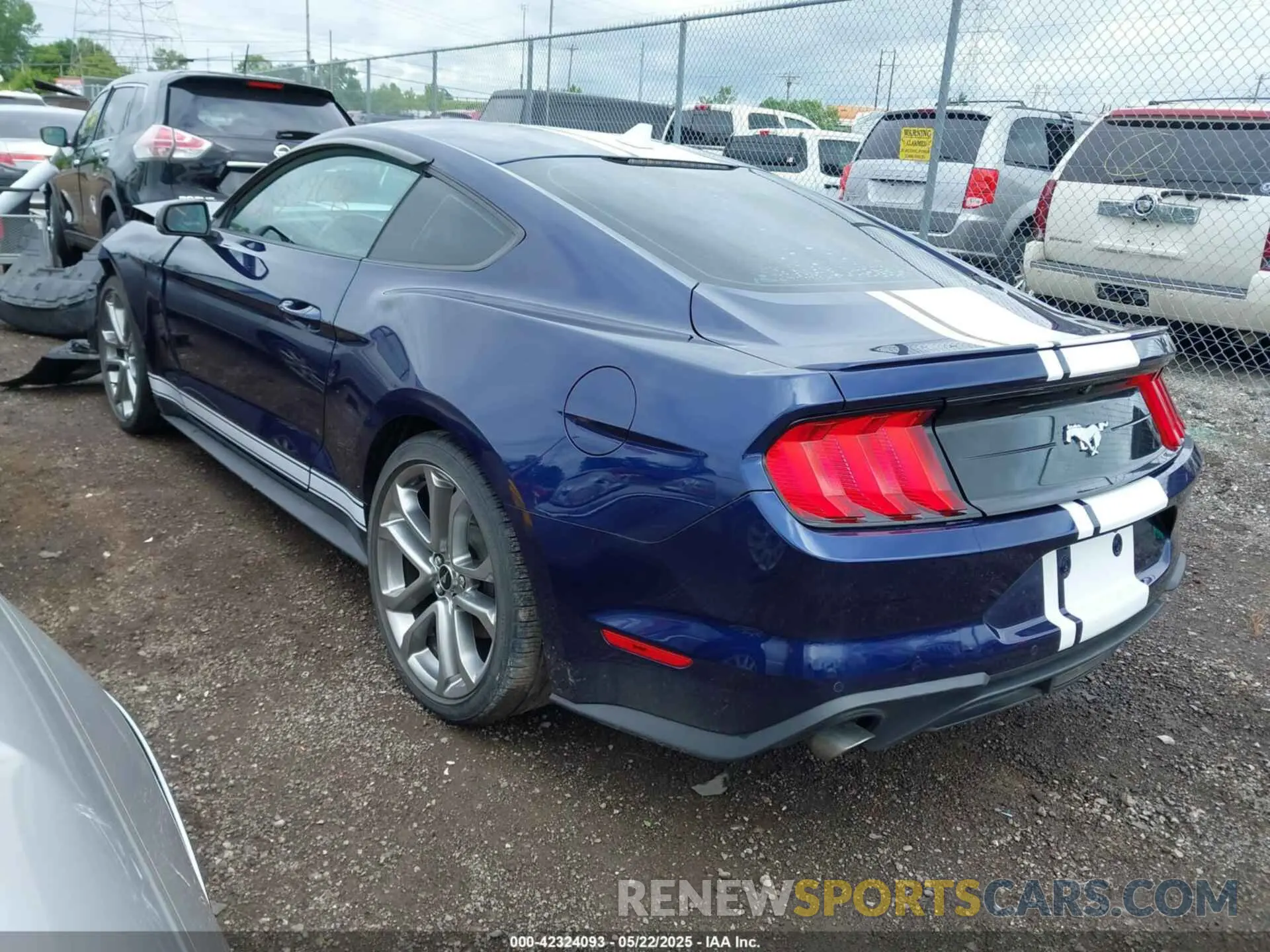 3 Photograph of a damaged car 1FA6P8TH9L5142723 FORD MUSTANG 2020
