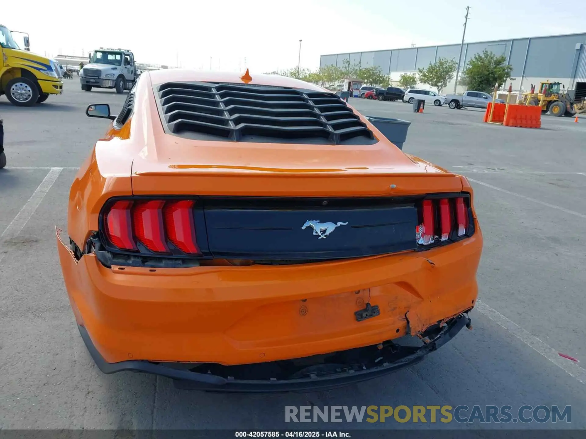 16 Photograph of a damaged car 1FA6P8TH9L5177150 FORD MUSTANG 2020