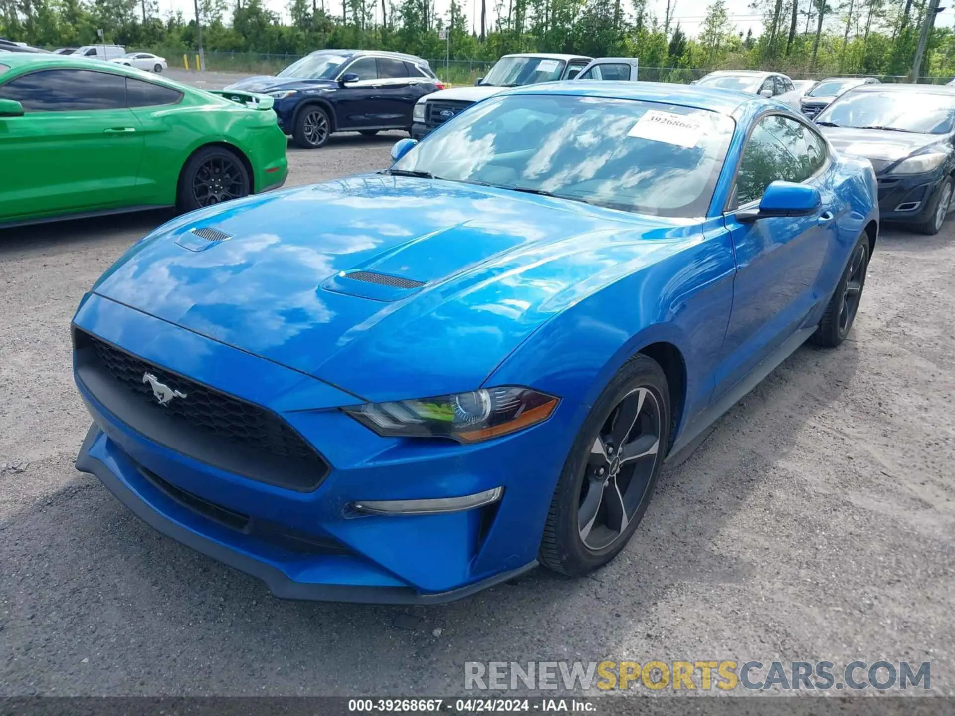 2 Photograph of a damaged car 1FA6P8THXL5129382 FORD MUSTANG 2020