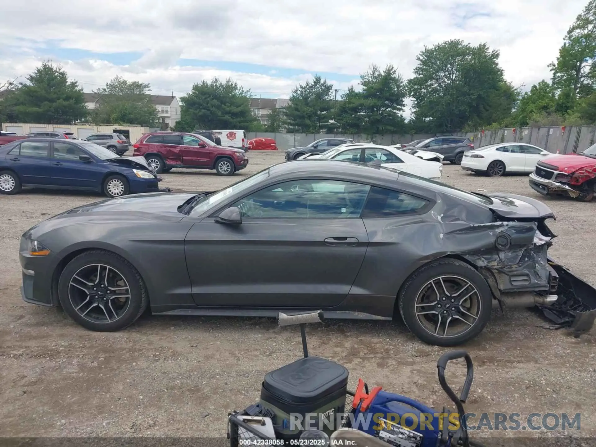 14 Photograph of a damaged car 1FA6P8THXL5142584 FORD MUSTANG 2020