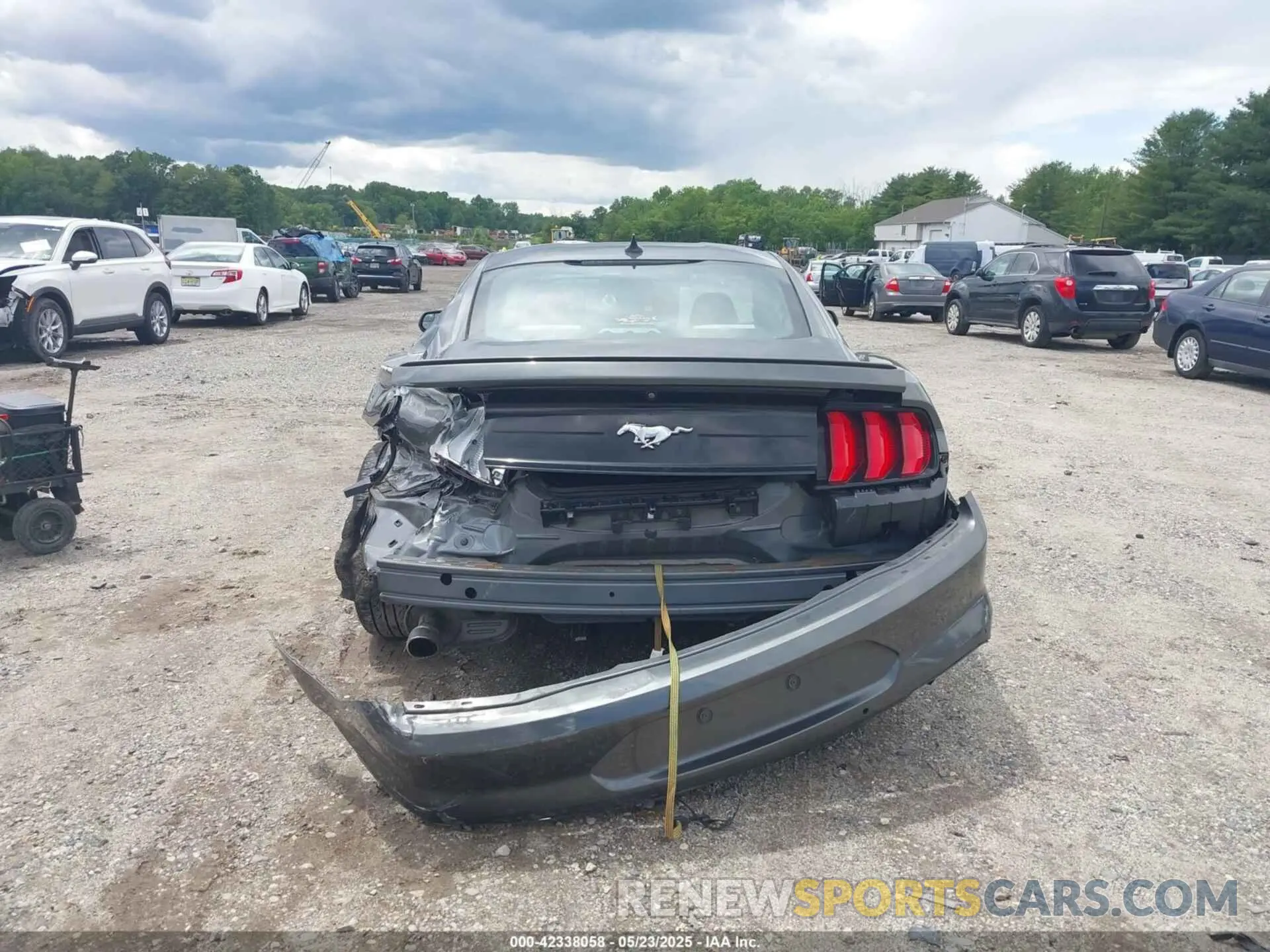 16 Photograph of a damaged car 1FA6P8THXL5142584 FORD MUSTANG 2020