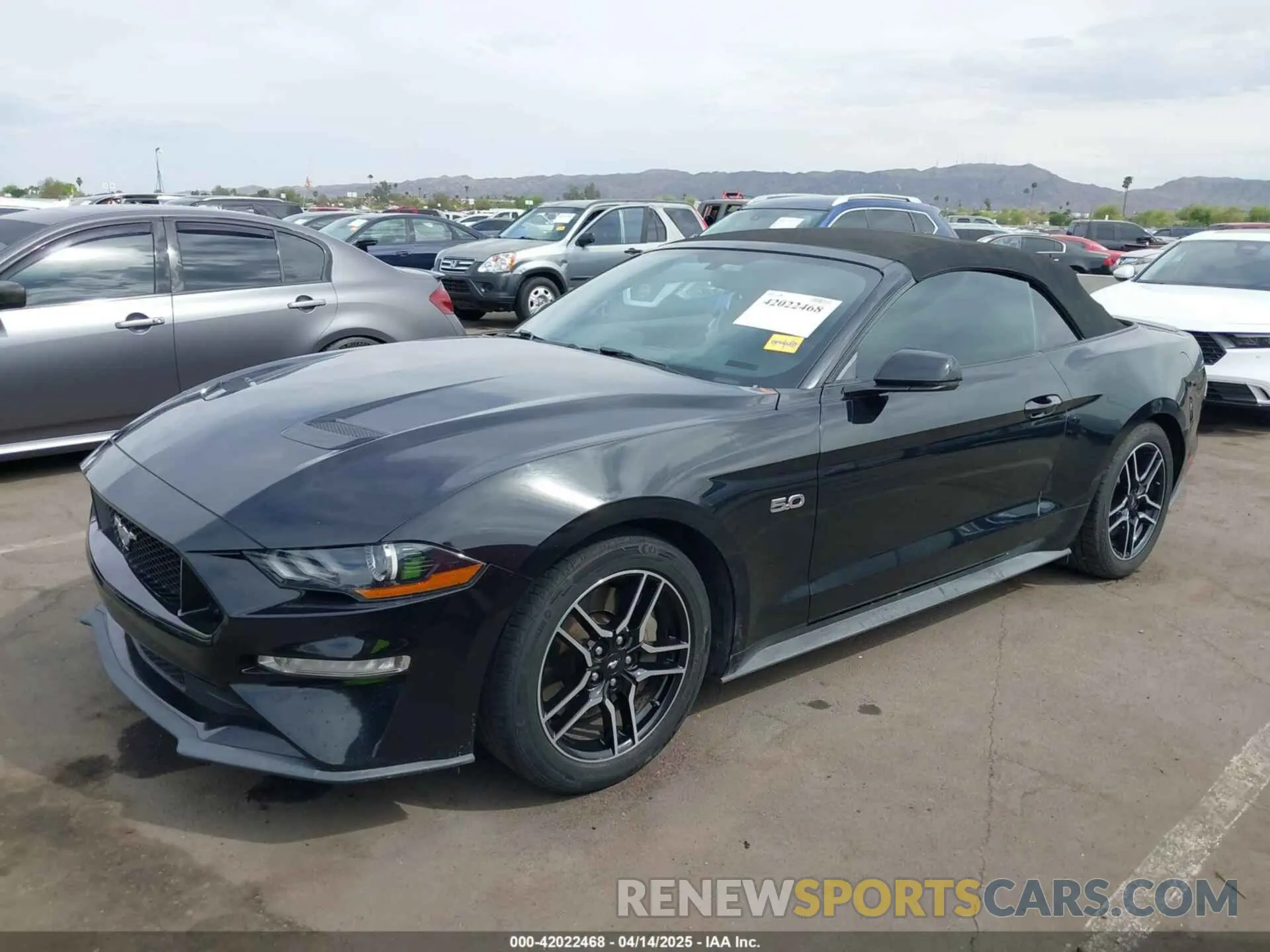 2 Photograph of a damaged car 1FATP8FF5L5119453 FORD MUSTANG 2020