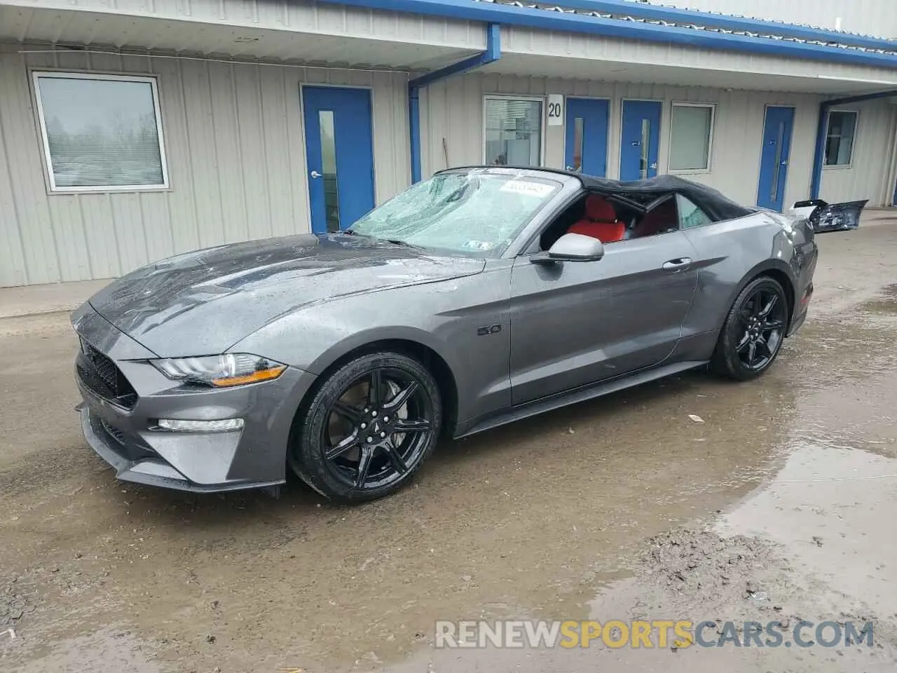 1 Photograph of a damaged car 1FATP8FF7L5151692 FORD MUSTANG 2020
