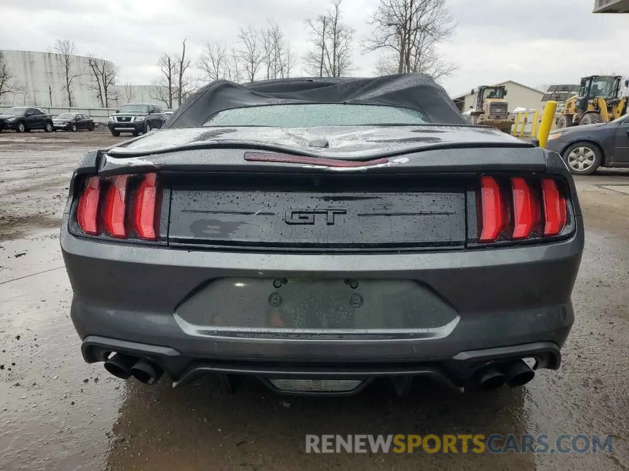 6 Photograph of a damaged car 1FATP8FF7L5151692 FORD MUSTANG 2020
