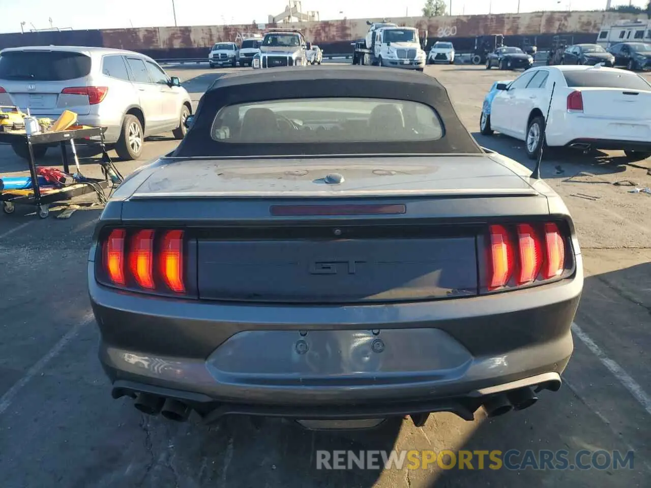 6 Photograph of a damaged car 1FATP8FF8L5112156 FORD MUSTANG 2020