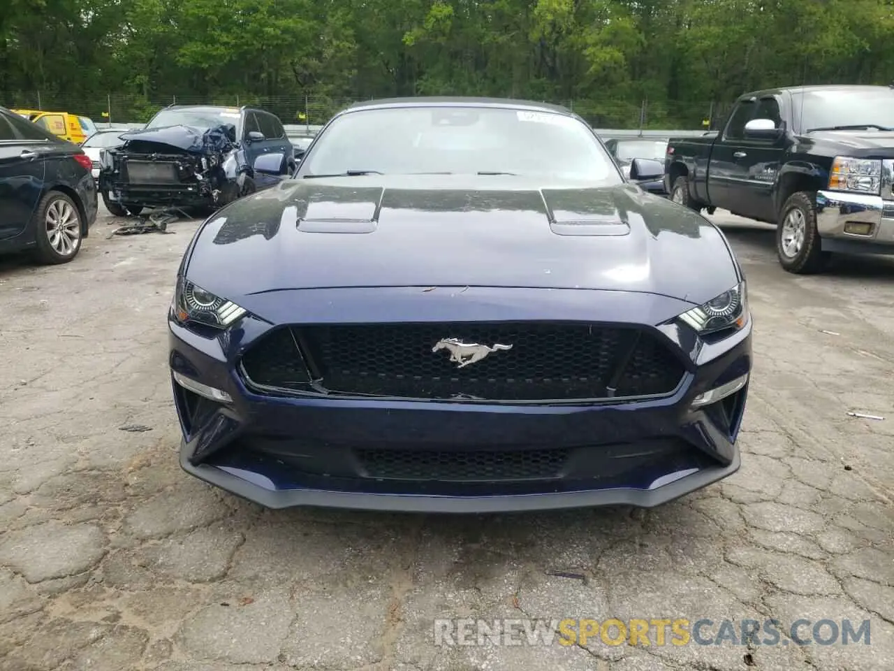 5 Photograph of a damaged car 1FATP8FF8L5156707 FORD MUSTANG 2020