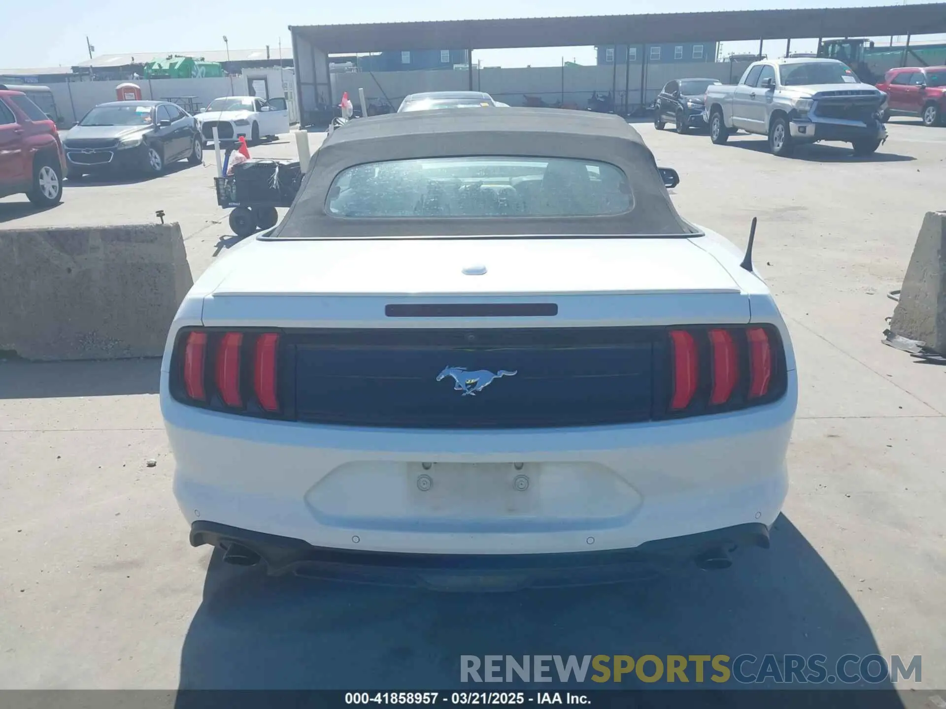 16 Photograph of a damaged car 1FATP8UH0L5119932 FORD MUSTANG 2020