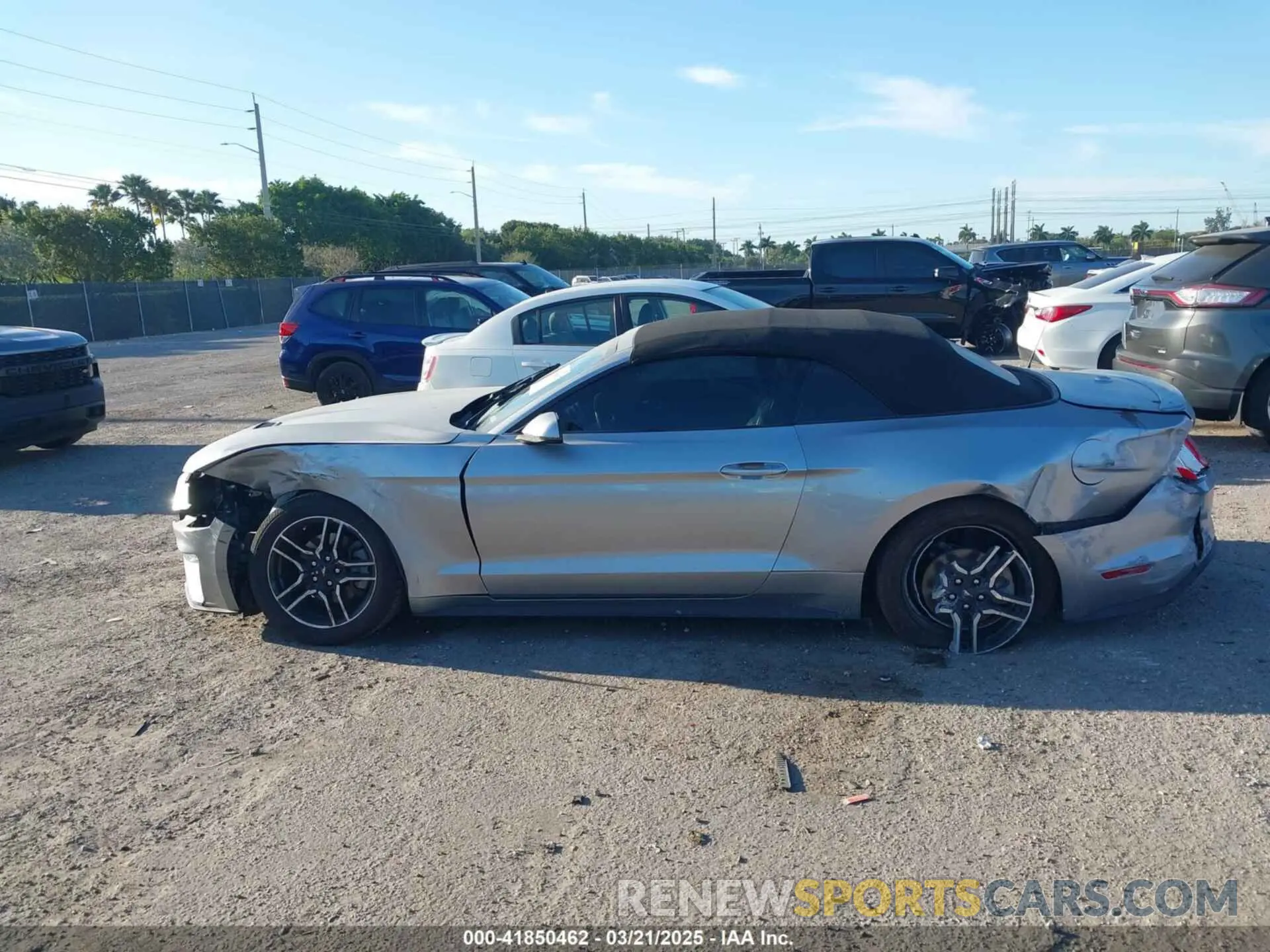 14 Photograph of a damaged car 1FATP8UH2L5112755 FORD MUSTANG 2020