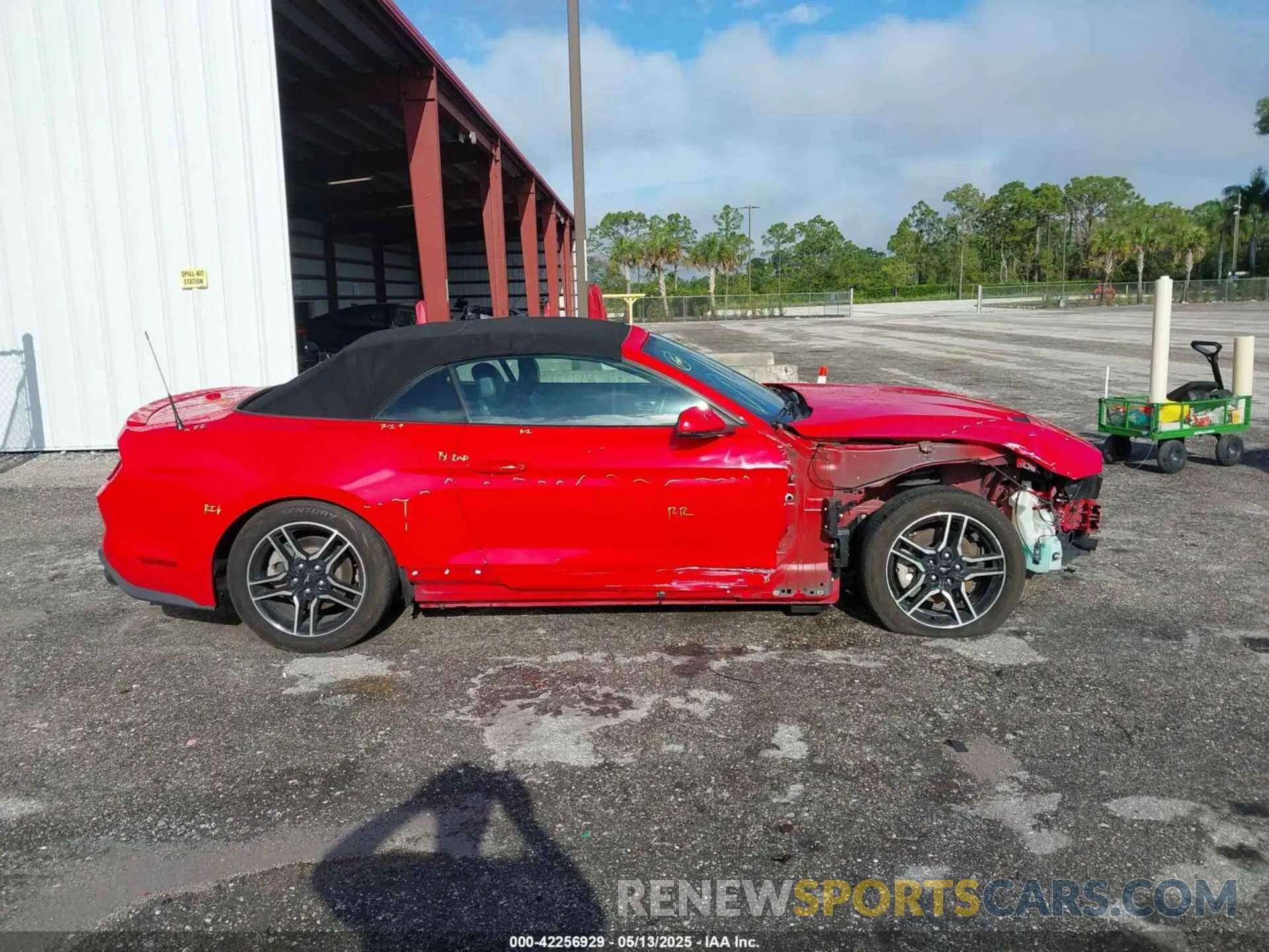 14 Photograph of a damaged car 1FATP8UH2L5119804 FORD MUSTANG 2020
