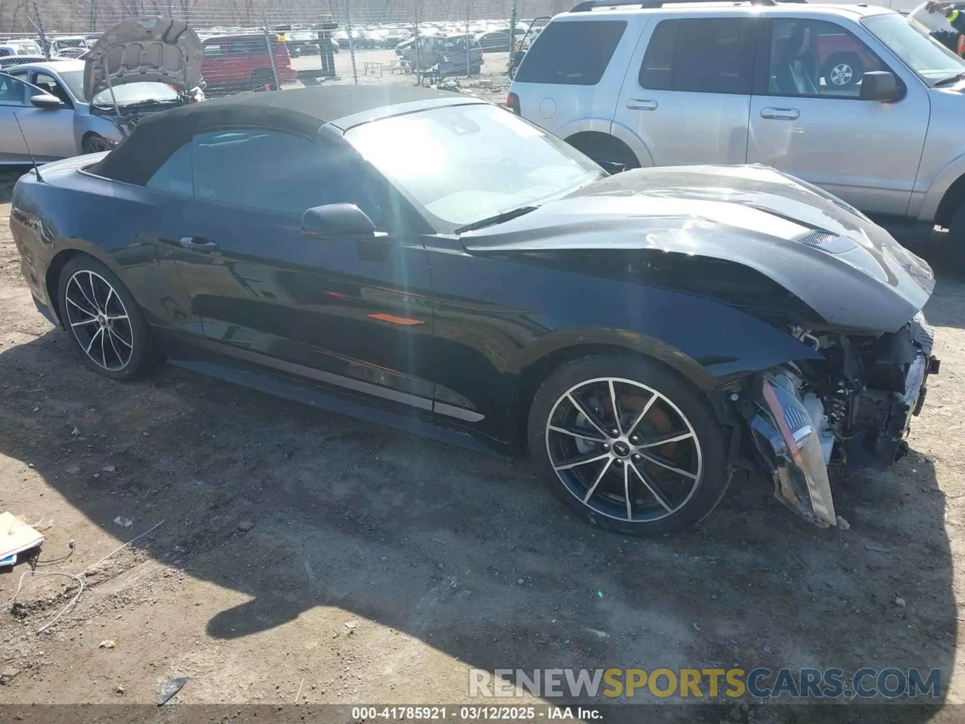 1 Photograph of a damaged car 1FATP8UH2L5134691 FORD MUSTANG 2020