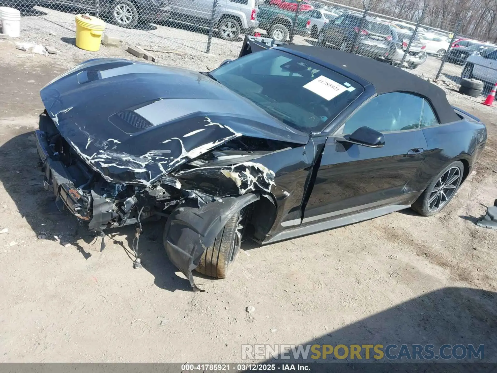 2 Photograph of a damaged car 1FATP8UH2L5134691 FORD MUSTANG 2020