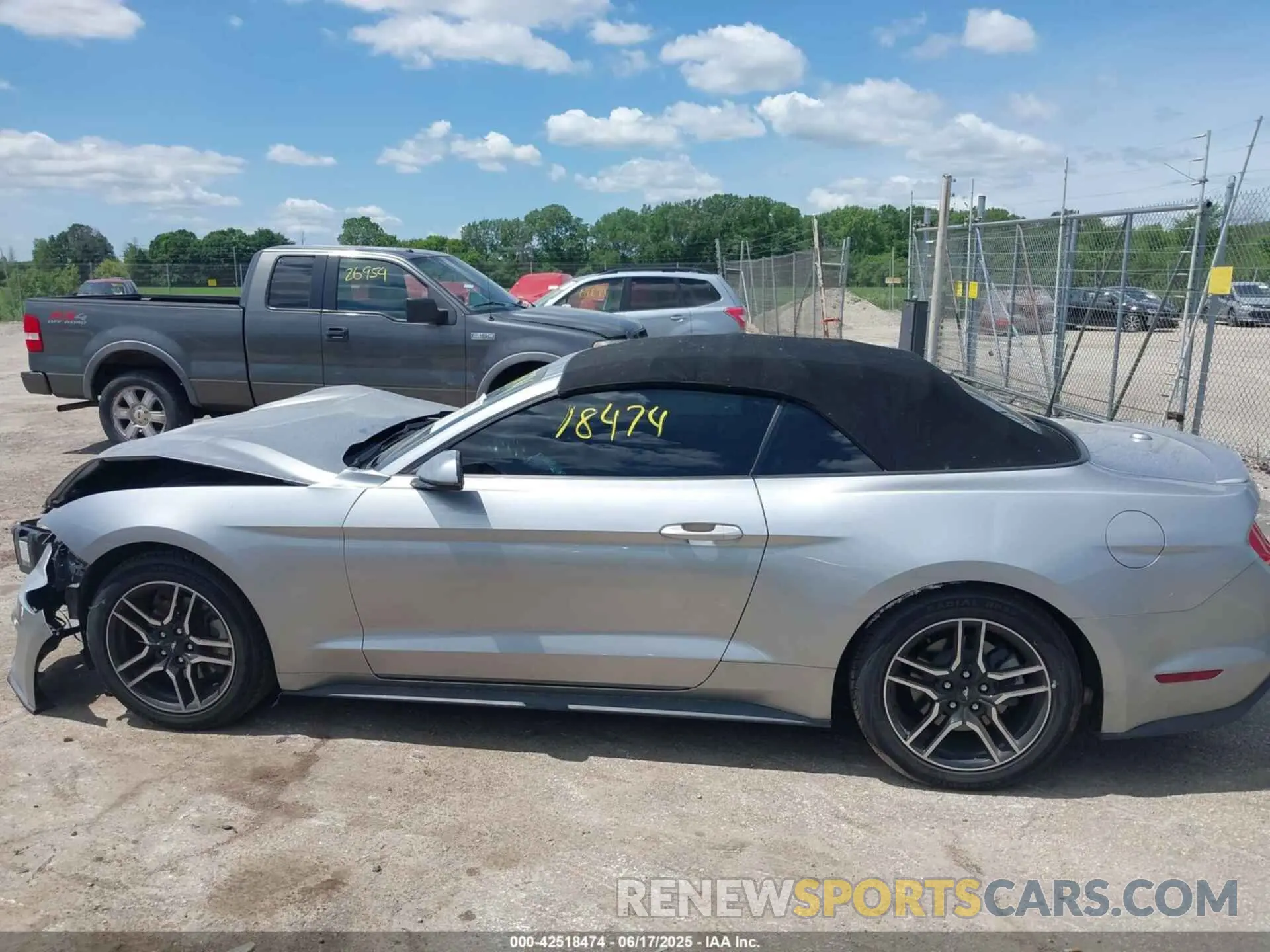 14 Photograph of a damaged car 1FATP8UH6L5106537 FORD MUSTANG 2020
