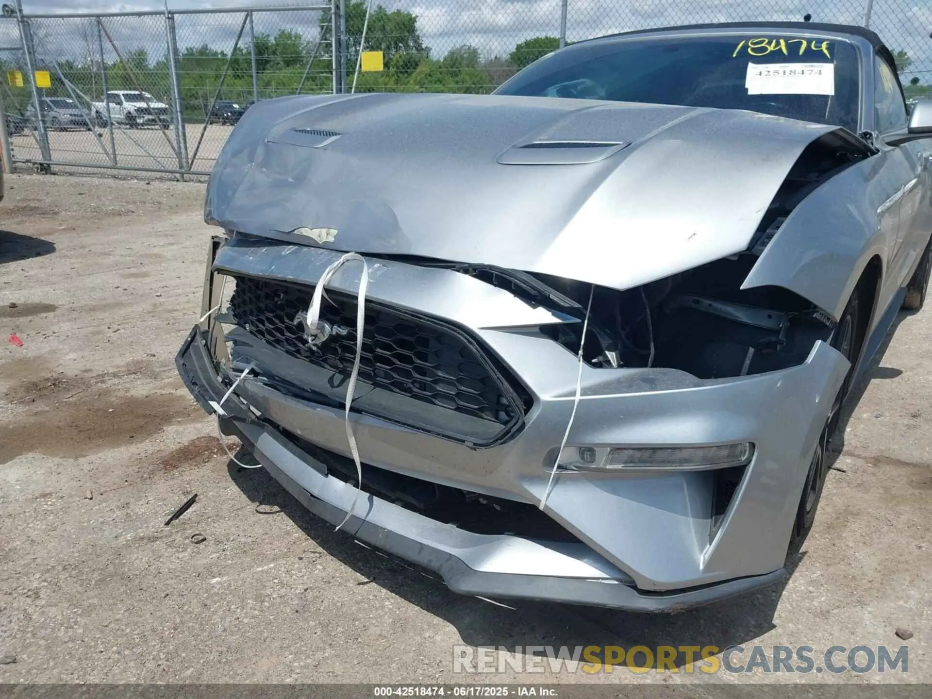 6 Photograph of a damaged car 1FATP8UH6L5106537 FORD MUSTANG 2020