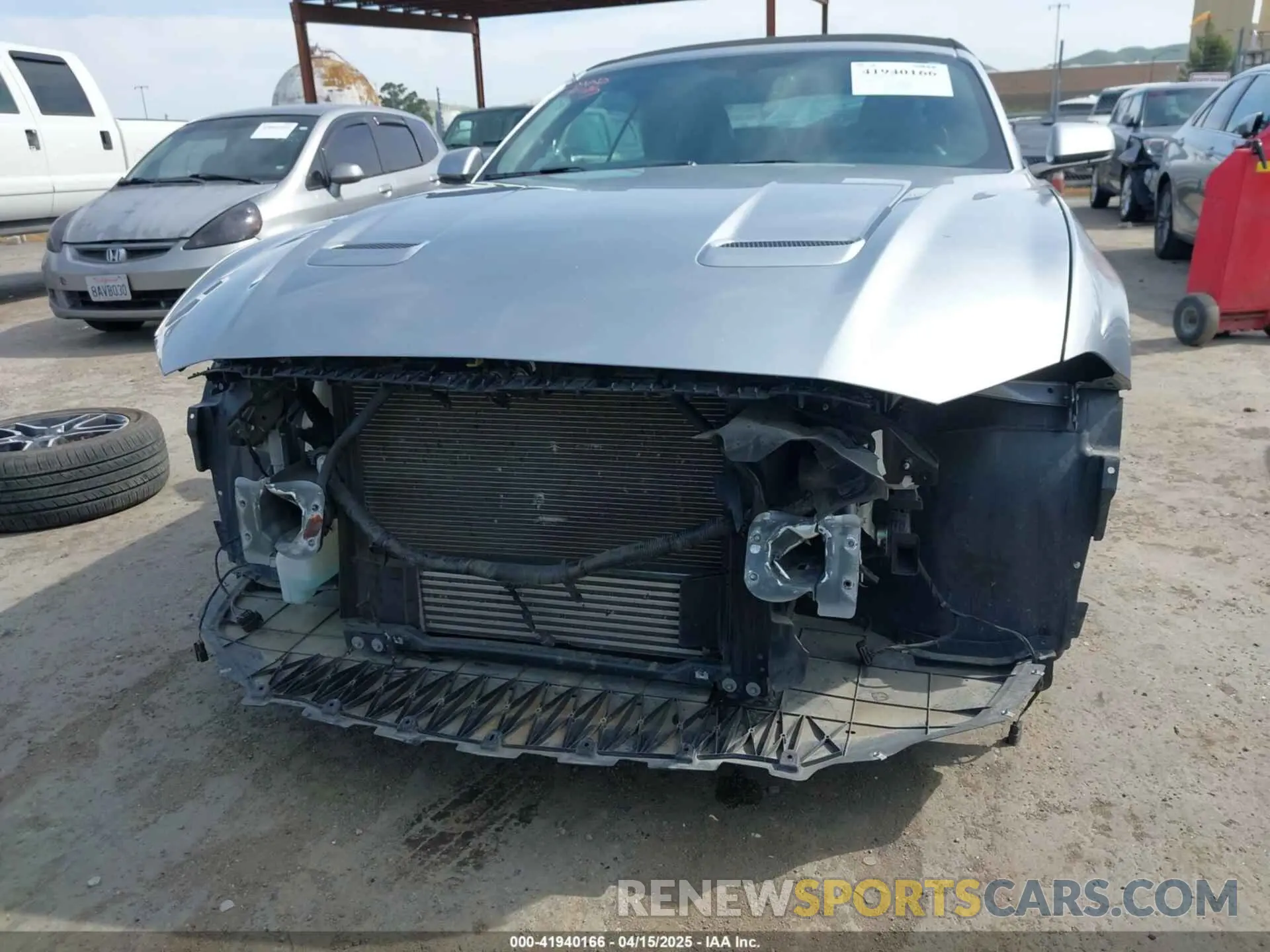 6 Photograph of a damaged car 1FATP8UH7L5147209 FORD MUSTANG 2020