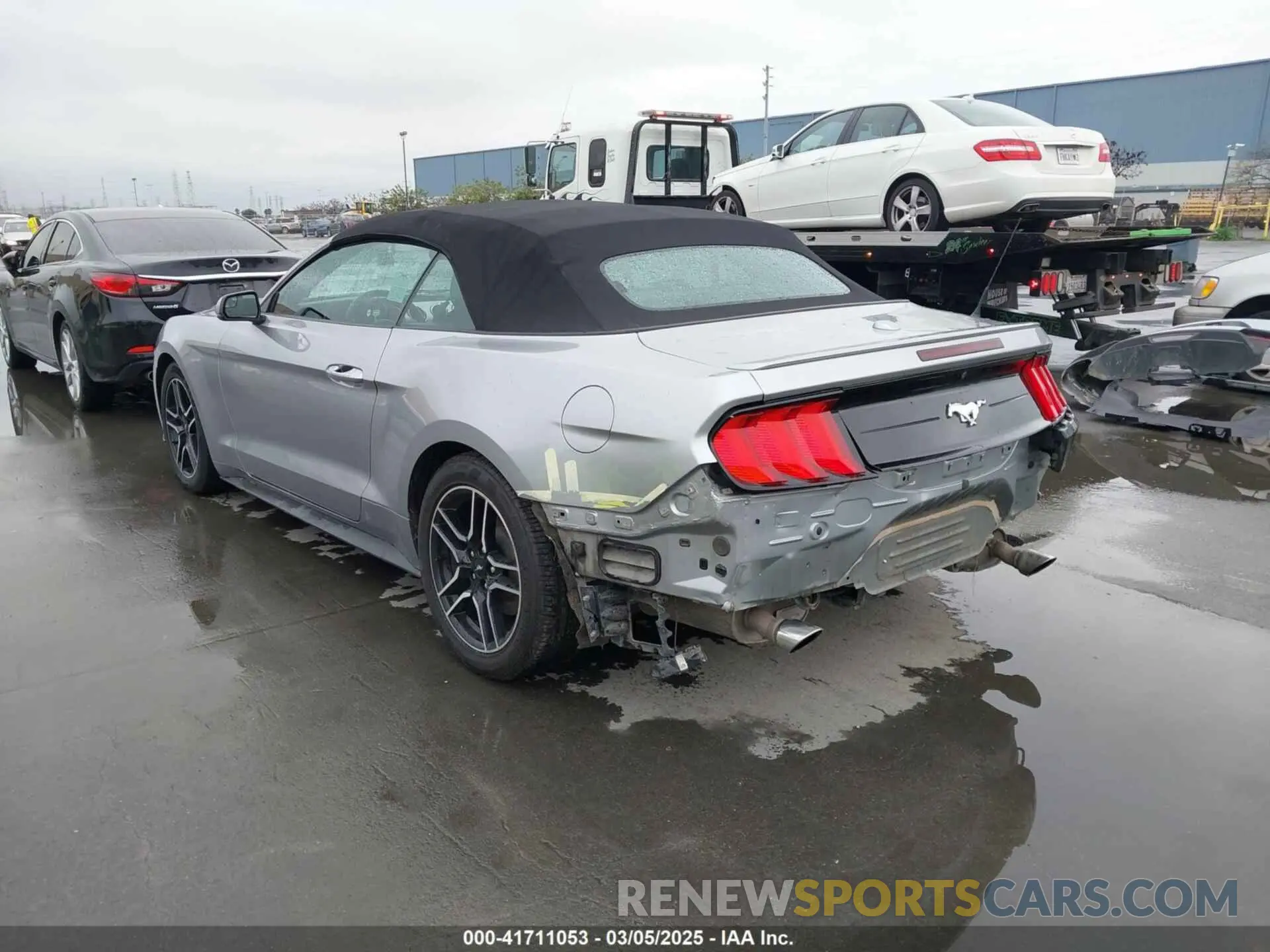 6 Photograph of a damaged car 1FATP8UH9L5131366 FORD MUSTANG 2020