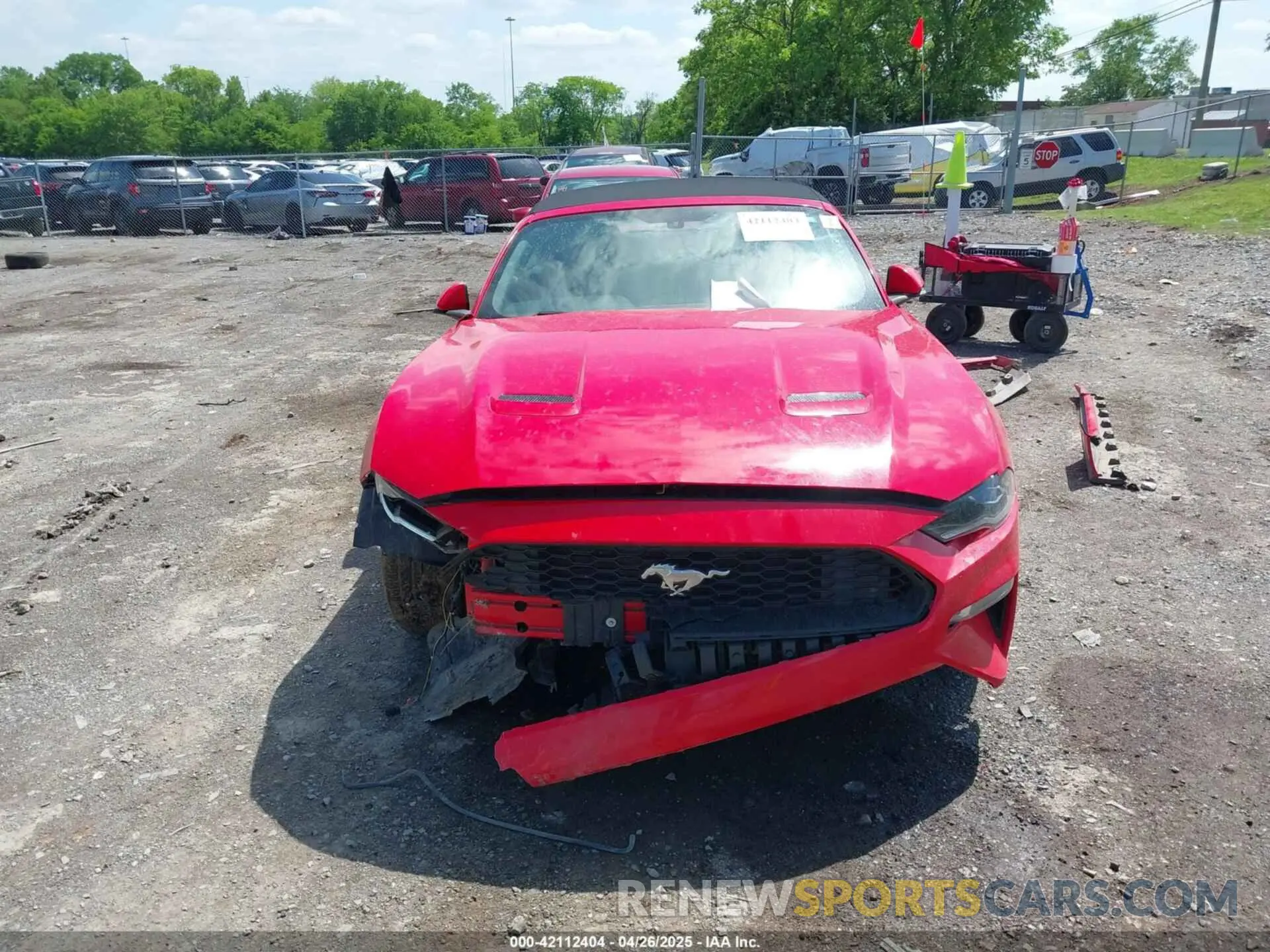 13 Photograph of a damaged car 1FATP8UH9L5131660 FORD MUSTANG 2020