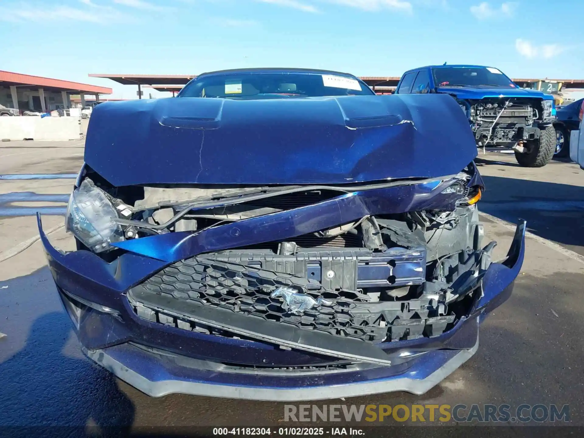 12 Photograph of a damaged car 1FATP8UH9L5185458 FORD MUSTANG 2020