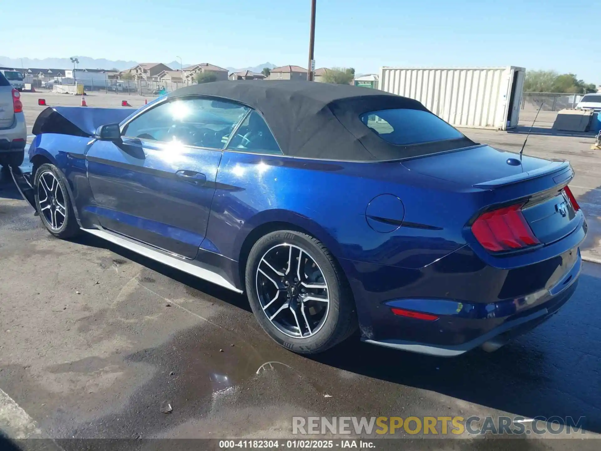 3 Photograph of a damaged car 1FATP8UH9L5185458 FORD MUSTANG 2020