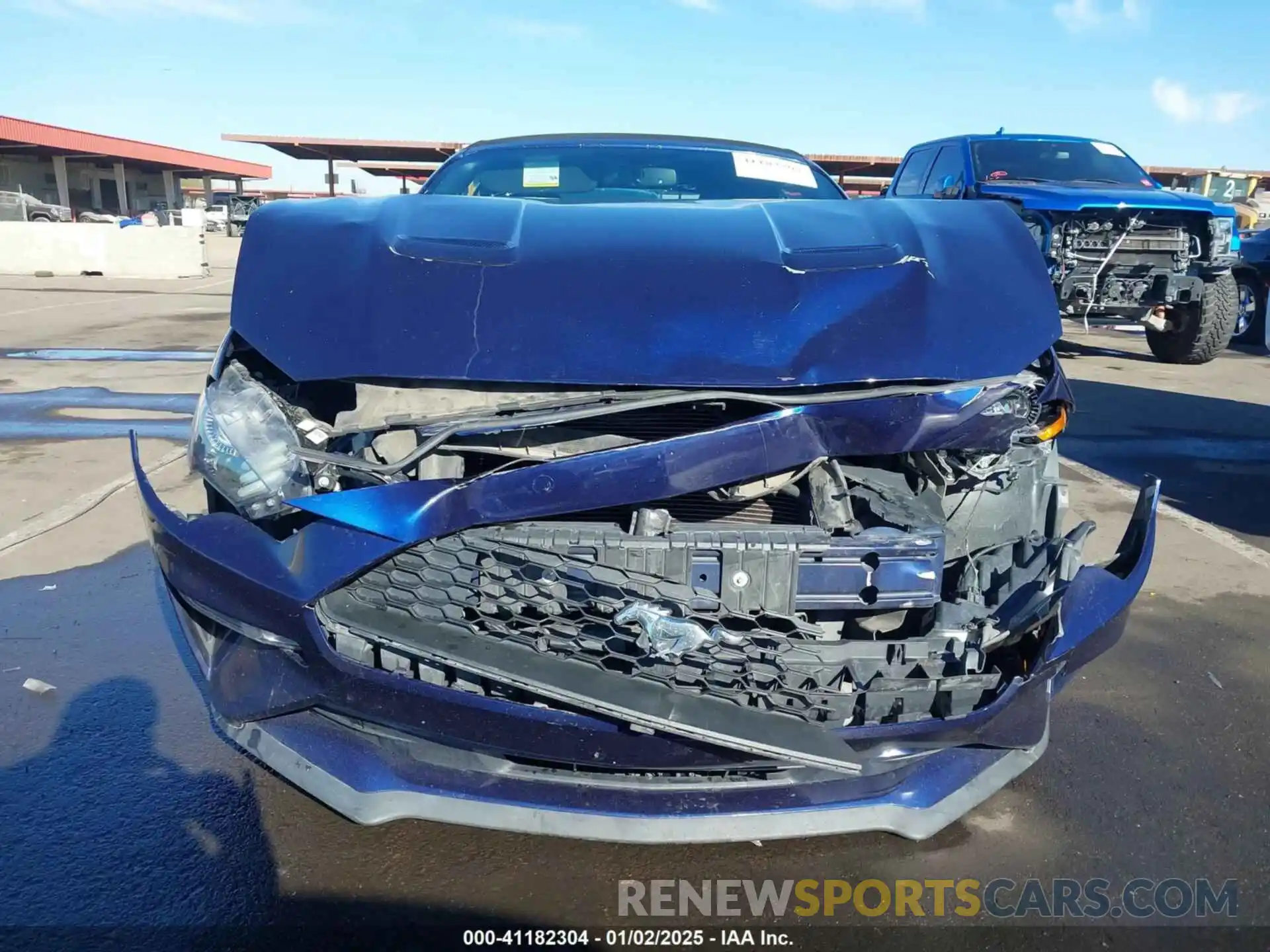 6 Photograph of a damaged car 1FATP8UH9L5185458 FORD MUSTANG 2020