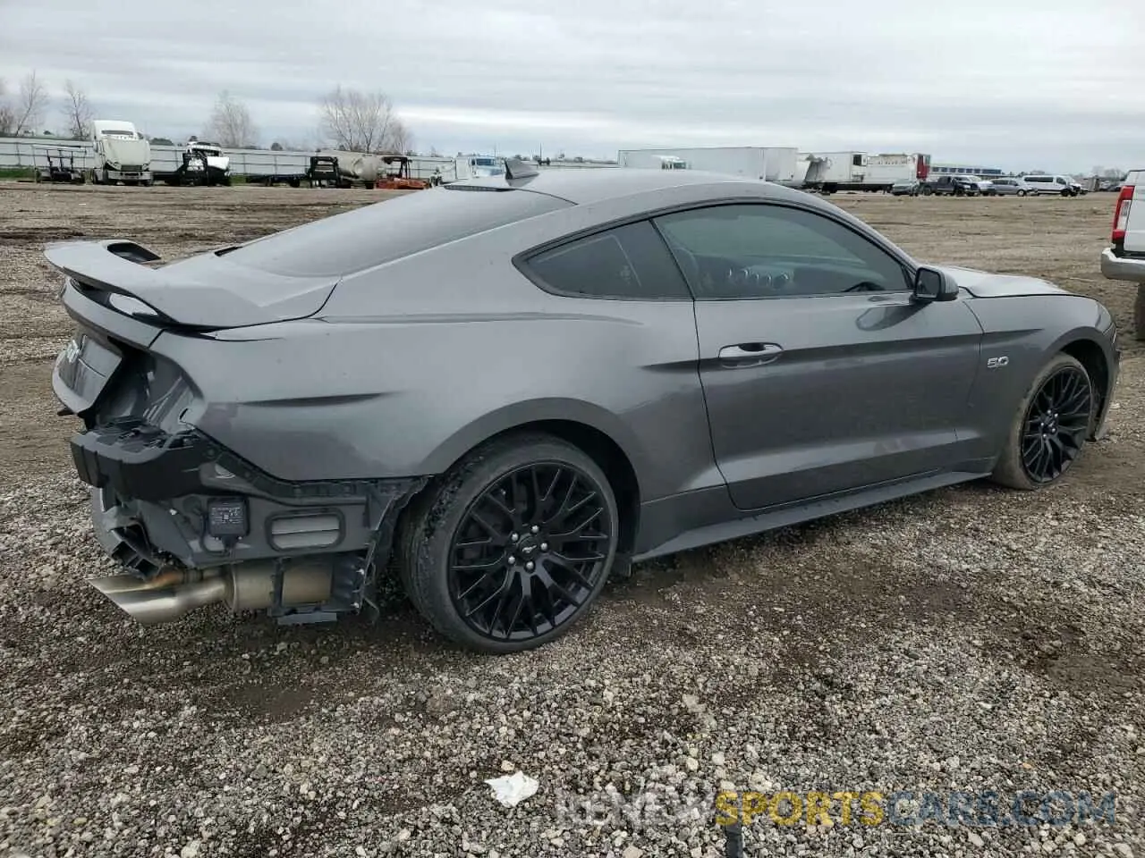 3 Photograph of a damaged car 1FA6P8CF0M5126622 FORD MUSTANG 2021