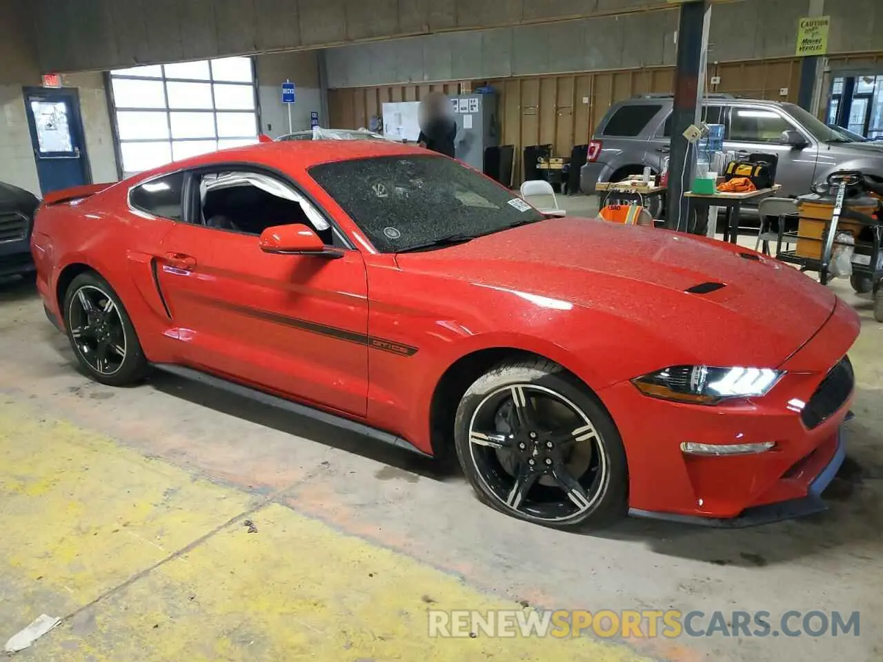 4 Photograph of a damaged car 1FA6P8CF0M5136521 FORD MUSTANG 2021
