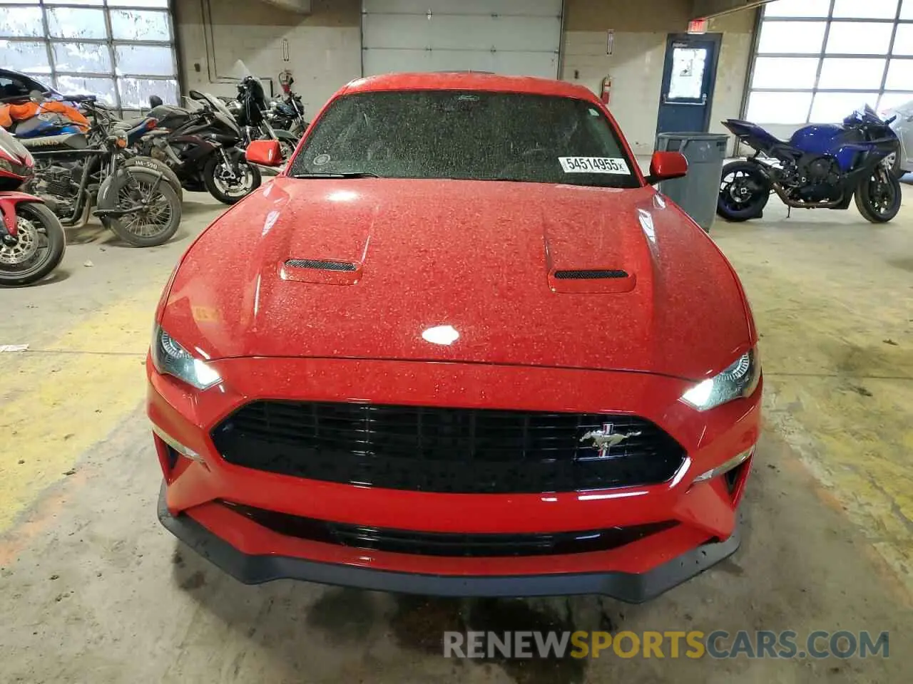 5 Photograph of a damaged car 1FA6P8CF0M5136521 FORD MUSTANG 2021