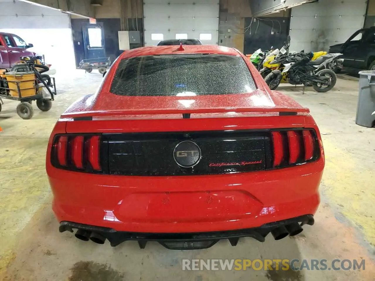 6 Photograph of a damaged car 1FA6P8CF0M5136521 FORD MUSTANG 2021