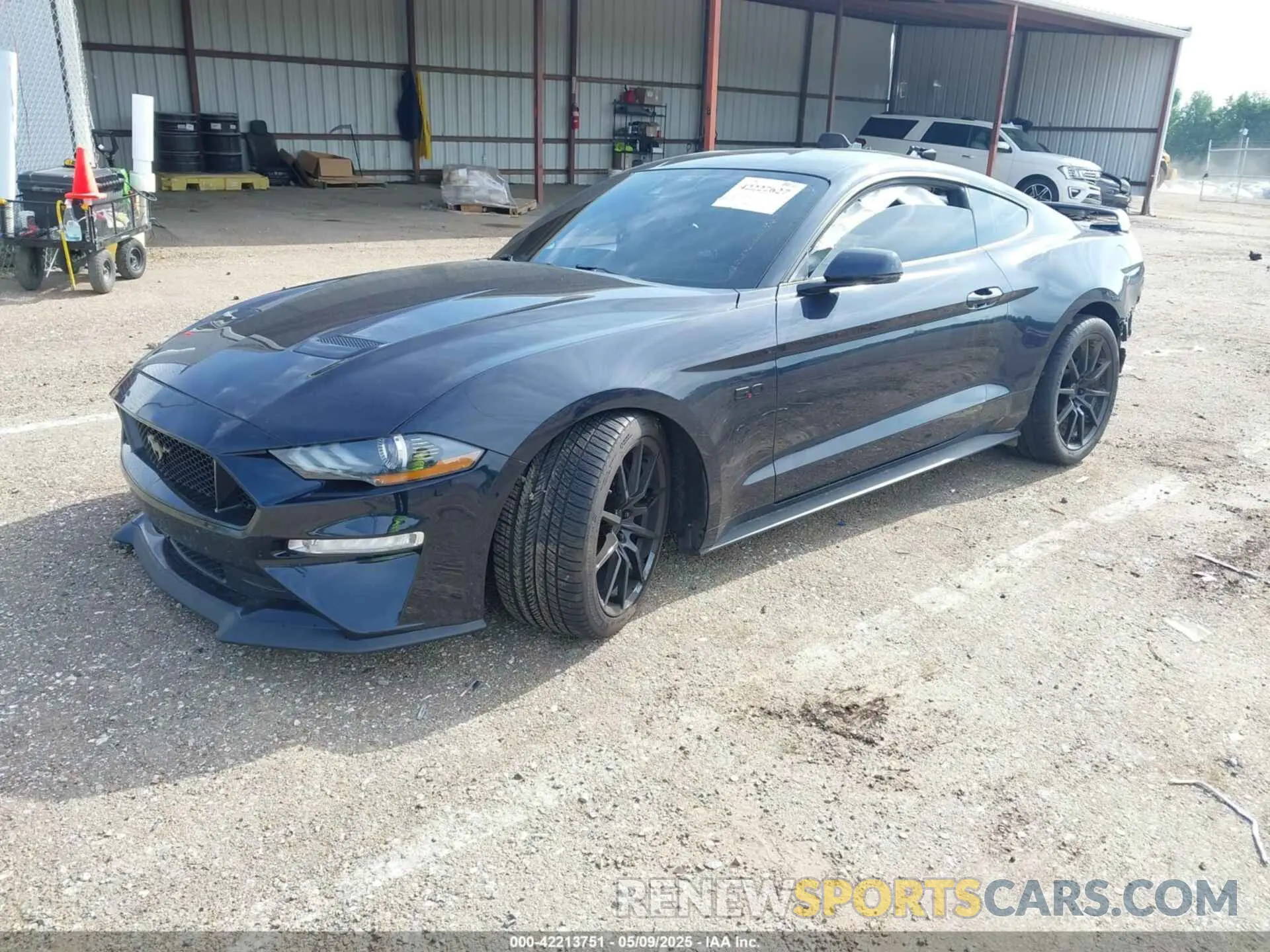 2 Photograph of a damaged car 1FA6P8CF0M5136535 FORD MUSTANG 2021