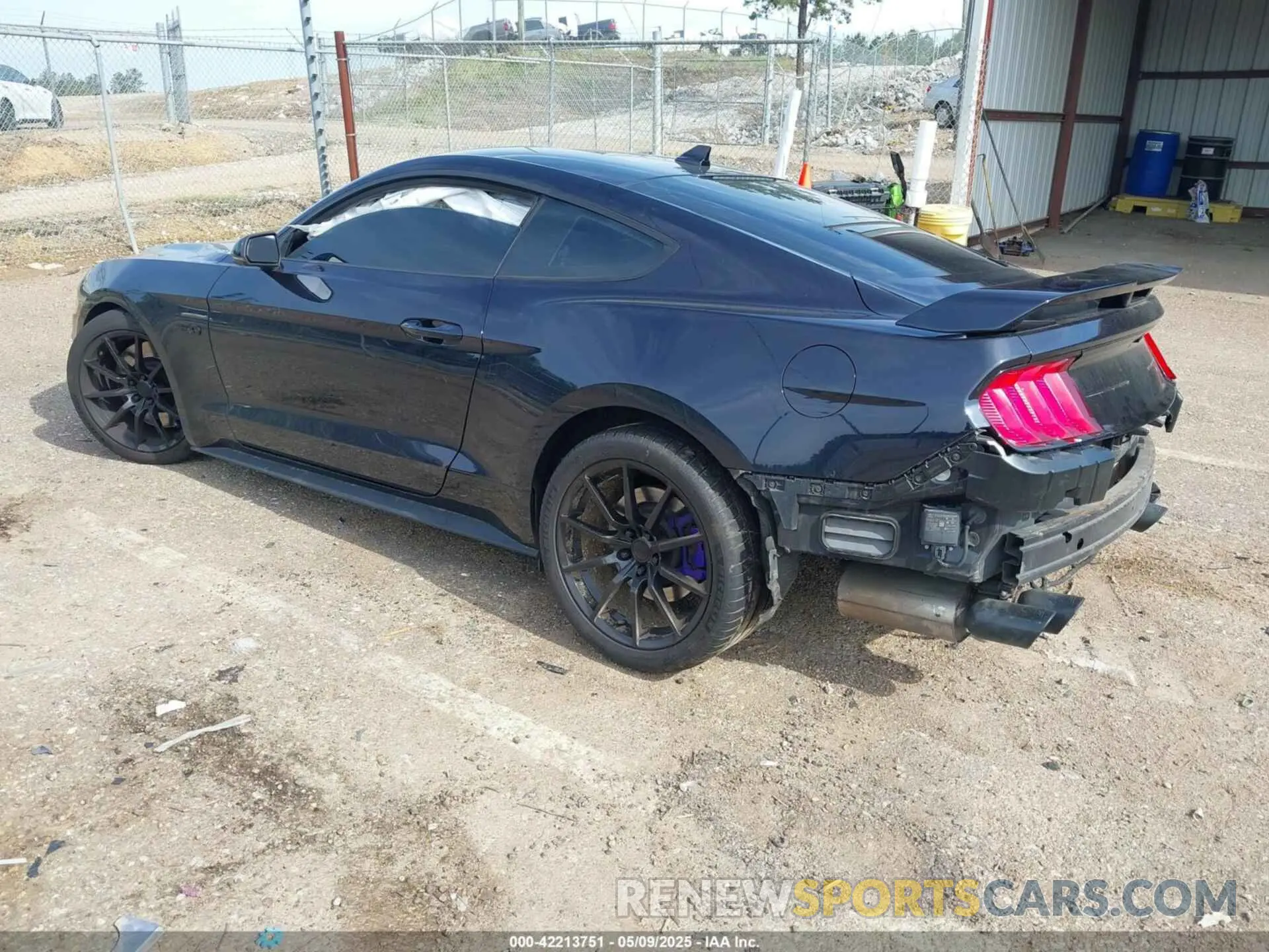 3 Photograph of a damaged car 1FA6P8CF0M5136535 FORD MUSTANG 2021