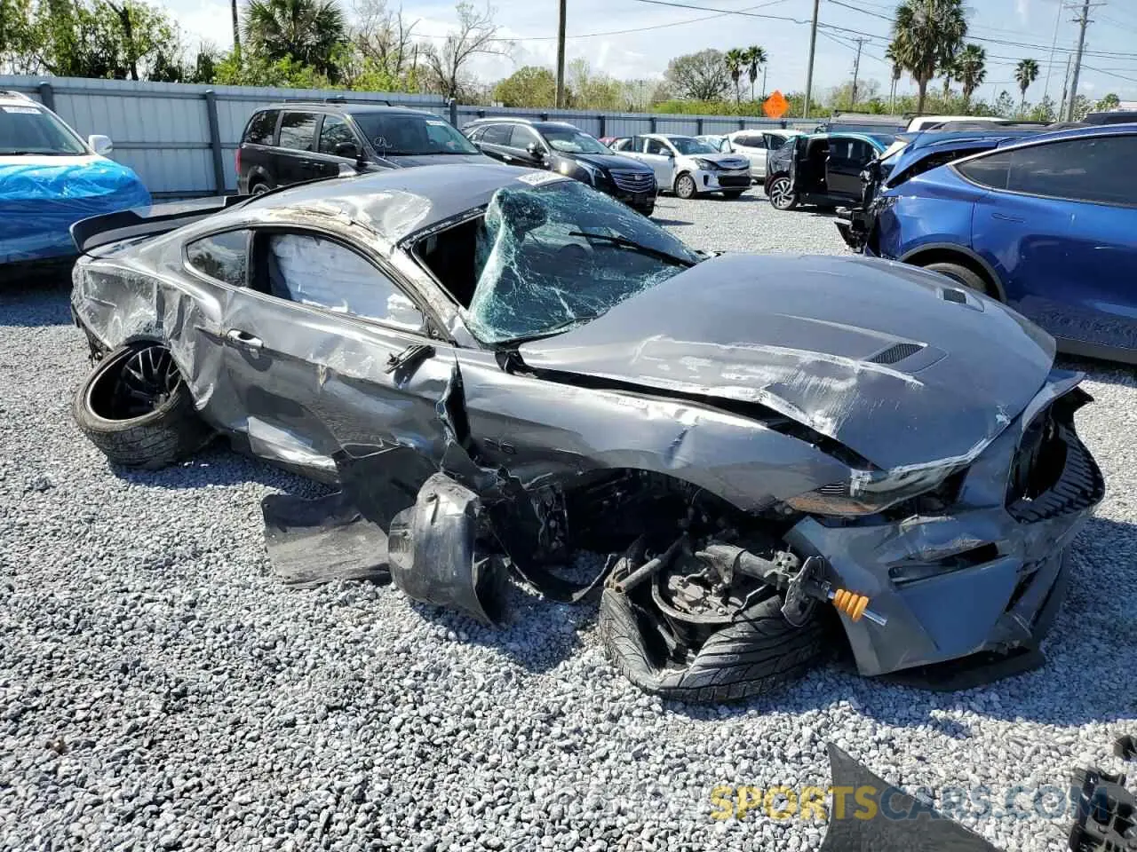 4 Photograph of a damaged car 1FA6P8CF0M5147552 FORD MUSTANG 2021