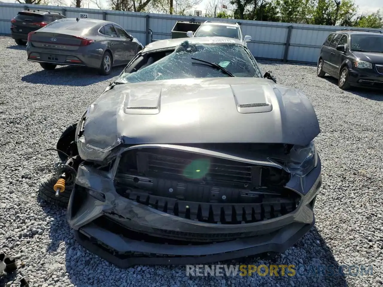 5 Photograph of a damaged car 1FA6P8CF0M5147552 FORD MUSTANG 2021