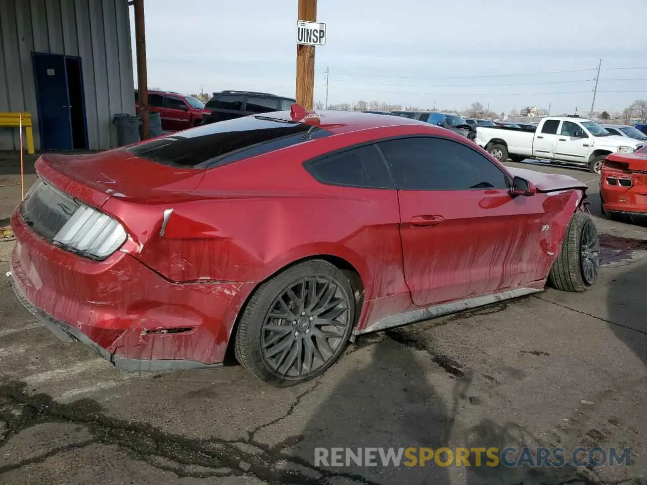 3 Photograph of a damaged car 1FA6P8CF0M5151679 FORD MUSTANG 2021
