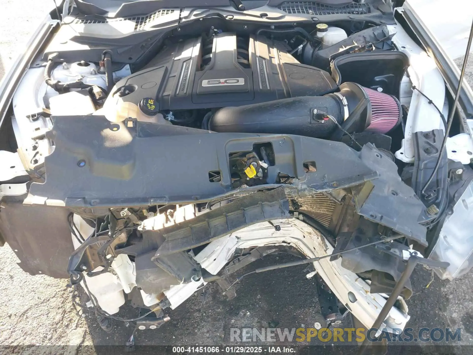 10 Photograph of a damaged car 1FA6P8CF1M5110879 FORD MUSTANG 2021