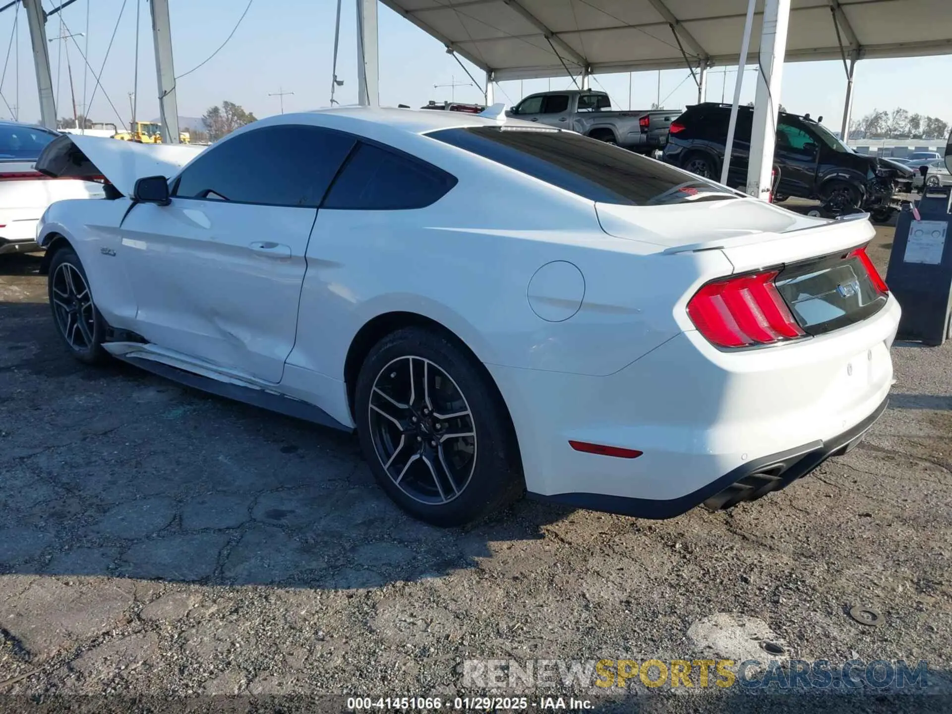 3 Photograph of a damaged car 1FA6P8CF1M5110879 FORD MUSTANG 2021