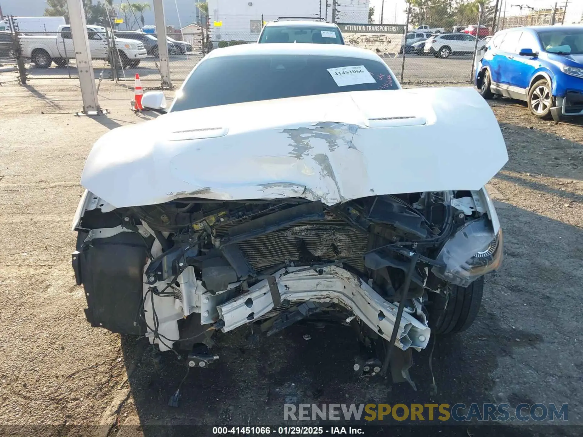 6 Photograph of a damaged car 1FA6P8CF1M5110879 FORD MUSTANG 2021