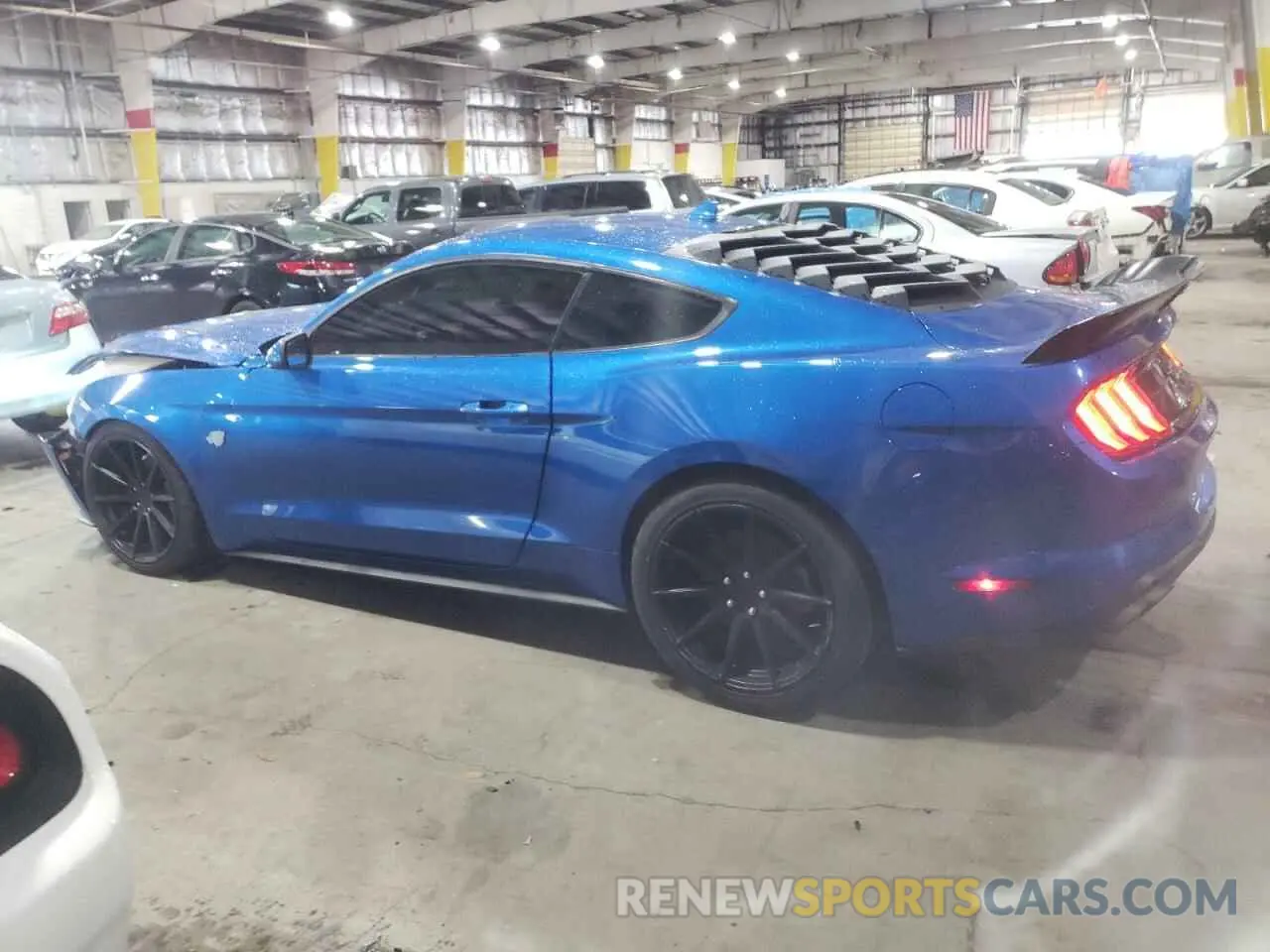 2 Photograph of a damaged car 1FA6P8CF1M5125835 FORD MUSTANG 2021