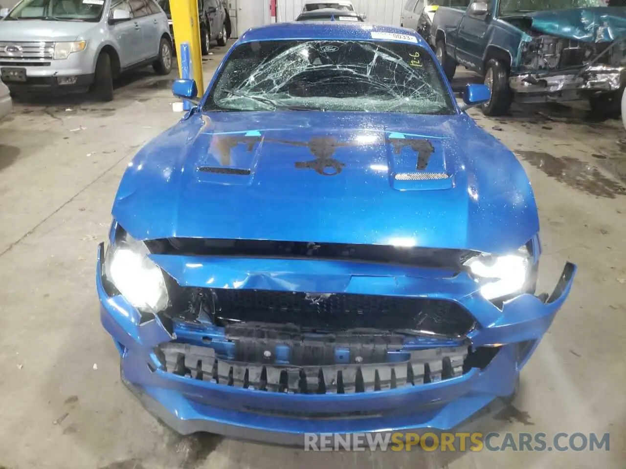 5 Photograph of a damaged car 1FA6P8CF1M5125835 FORD MUSTANG 2021
